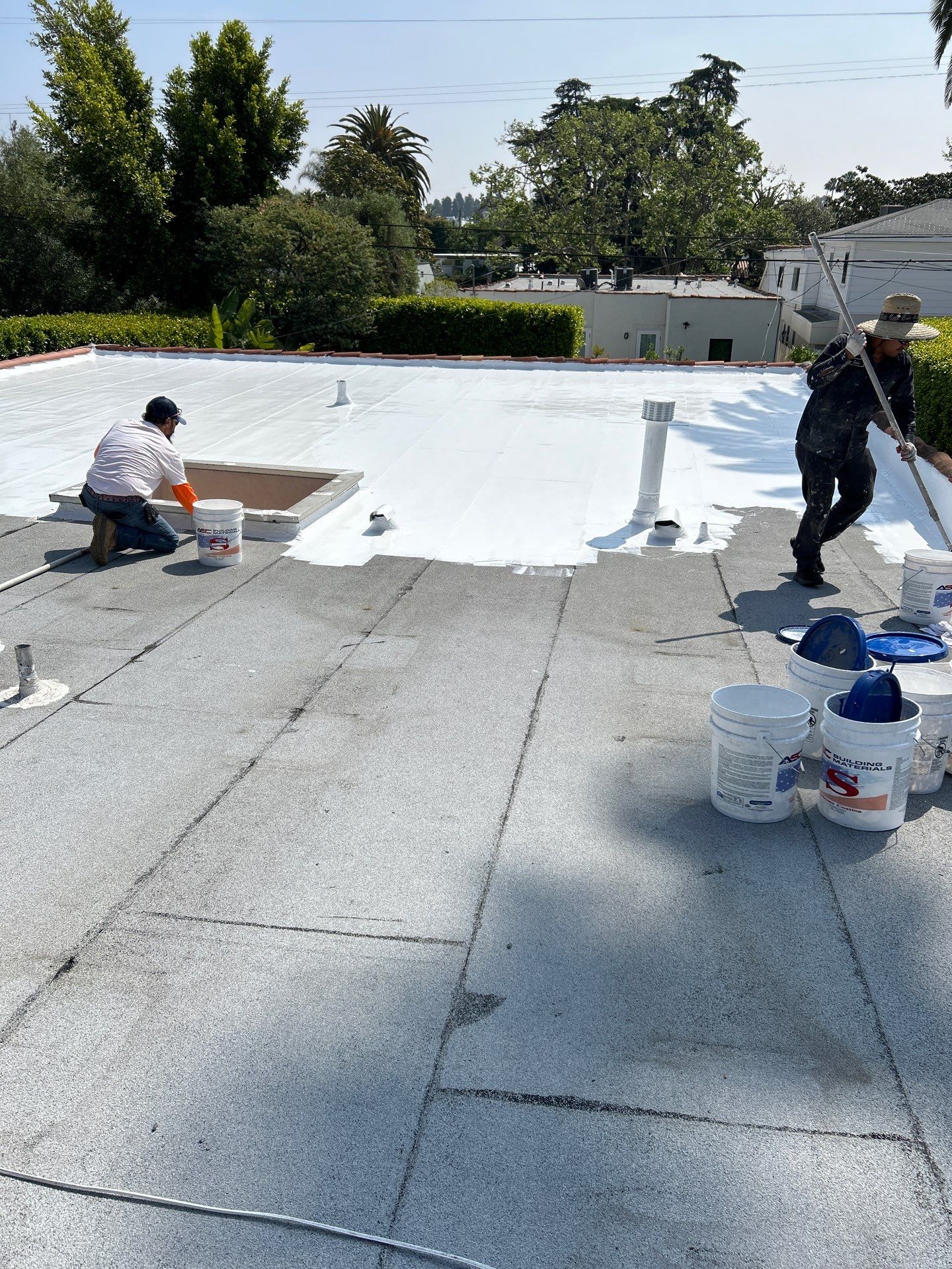 Tile Reset & Silicone Coating using American Standard Coatings Silicone-S by Hull Brothers Roofing