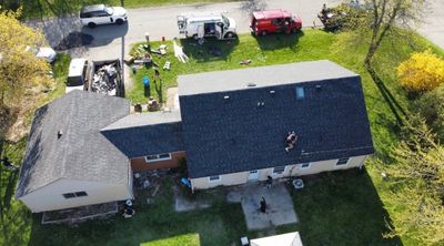 Residential Roofing Installation using IKO DYNASTY - Granite Black