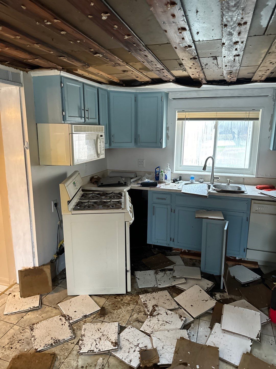 Project in Farmington Hills by EzDry Water Mitigation & Property Restoration