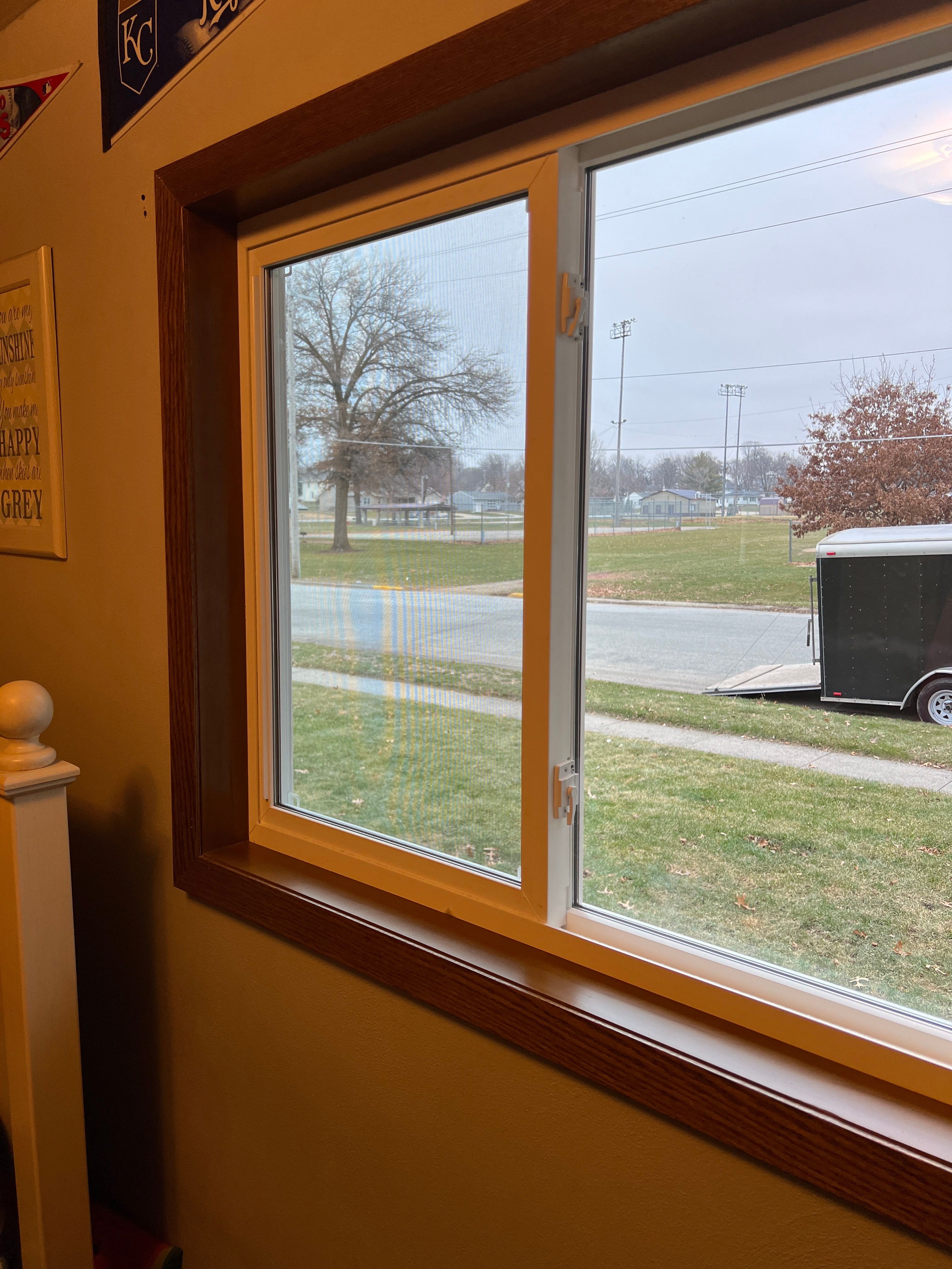 Window installation by United Windows and Siding LLC