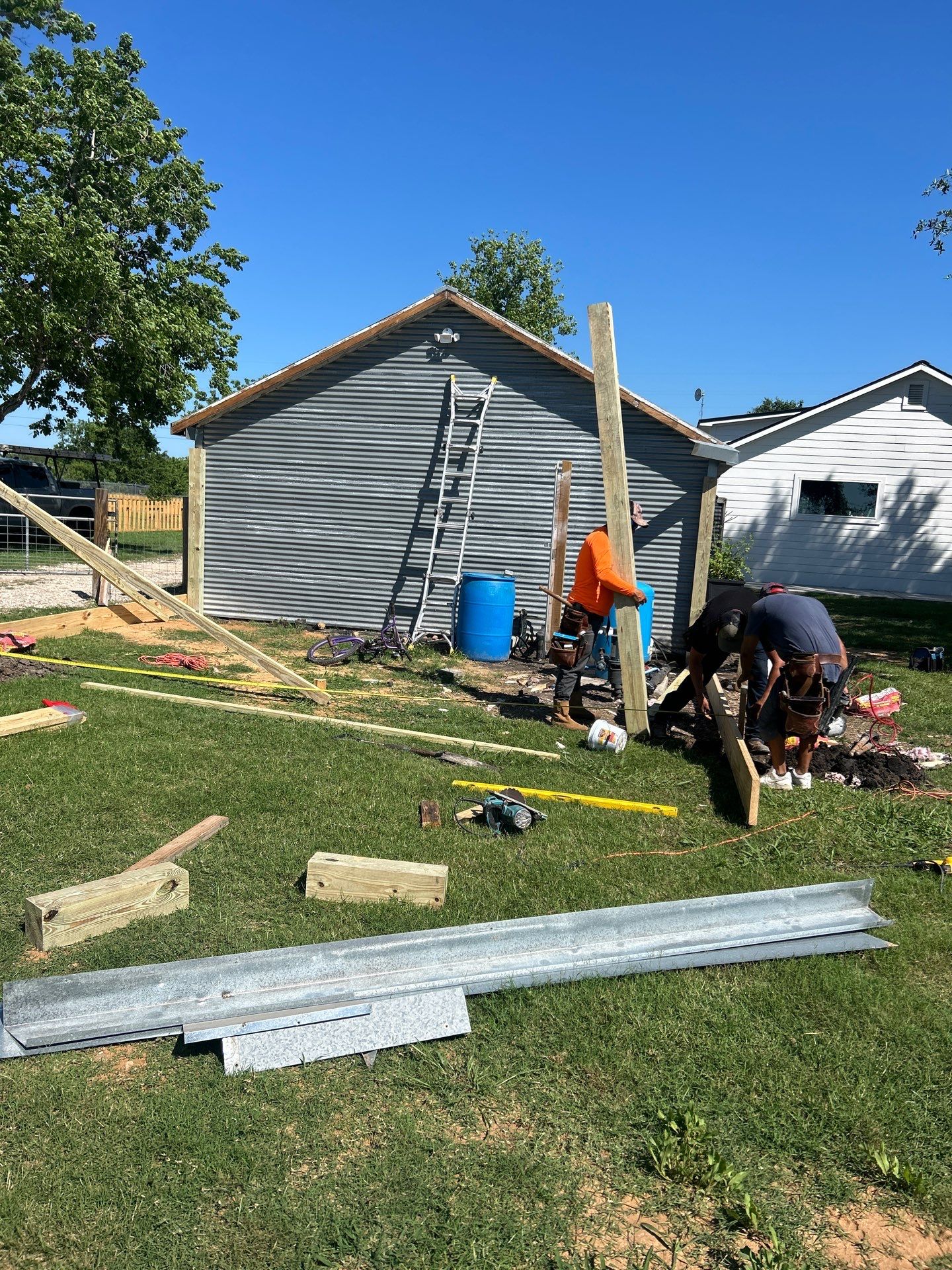 Residential Roofing Installation using Metal by Roof Repair Company
