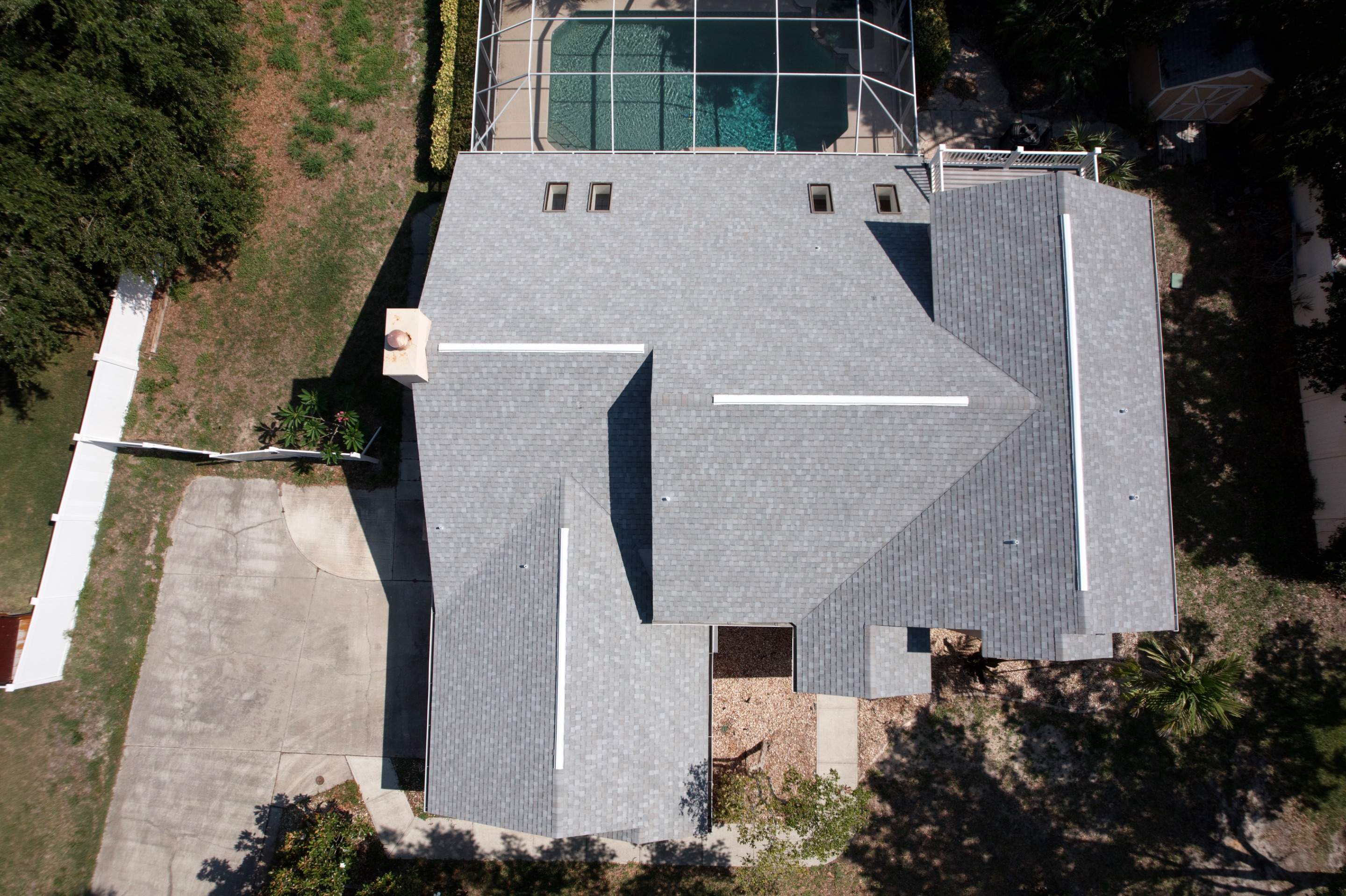 Merritt Island Architectural Shingle Roof Replacement and Decking Repair by Wiedmann Construction & Roofing