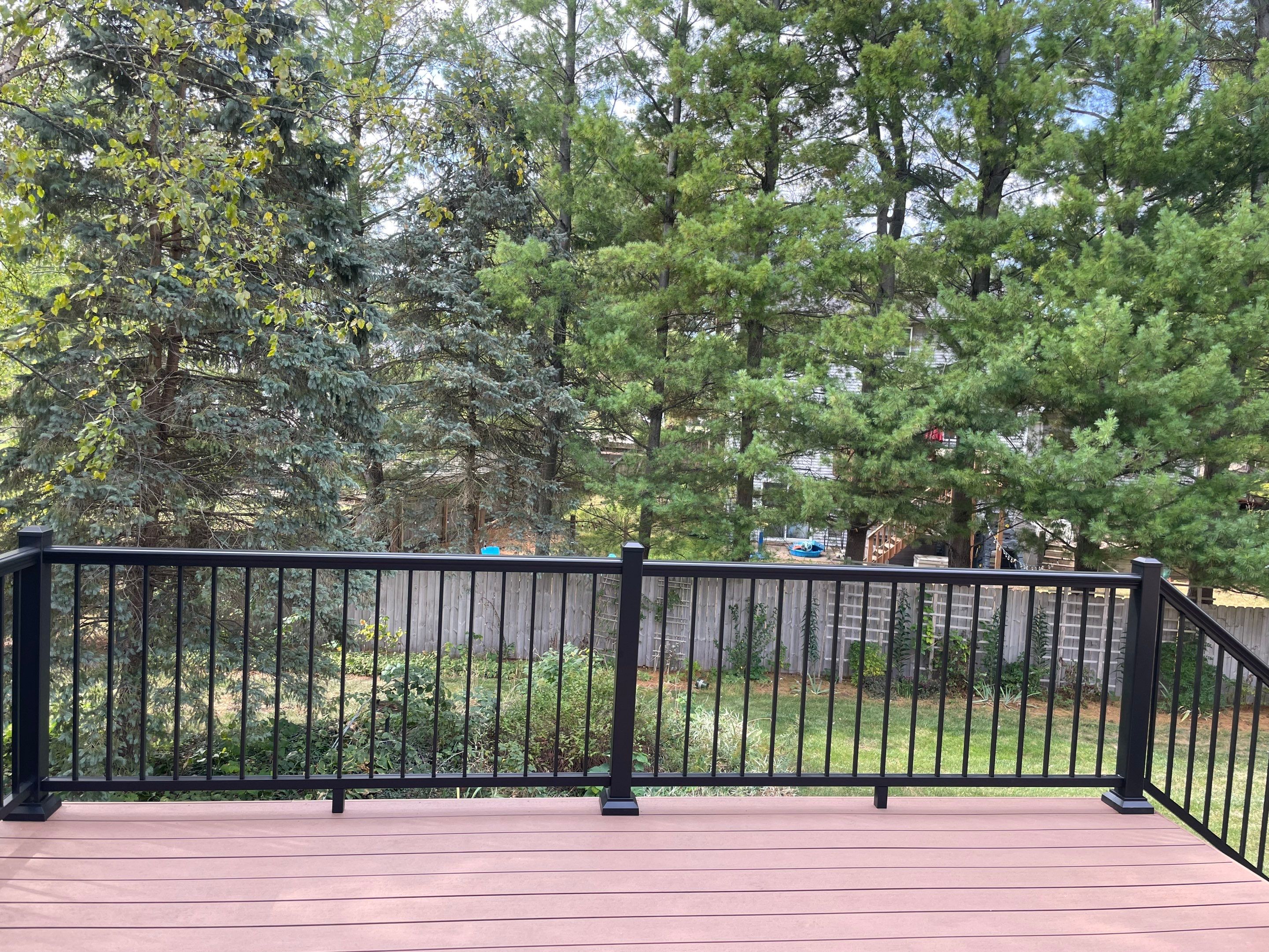 Deck Installation using TIMBERTECH DECKING by Avalon Roofing and Exteriors