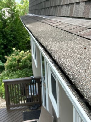 Turtle Shell gutter protection installation in Naperville, IL 60565, photograph 5