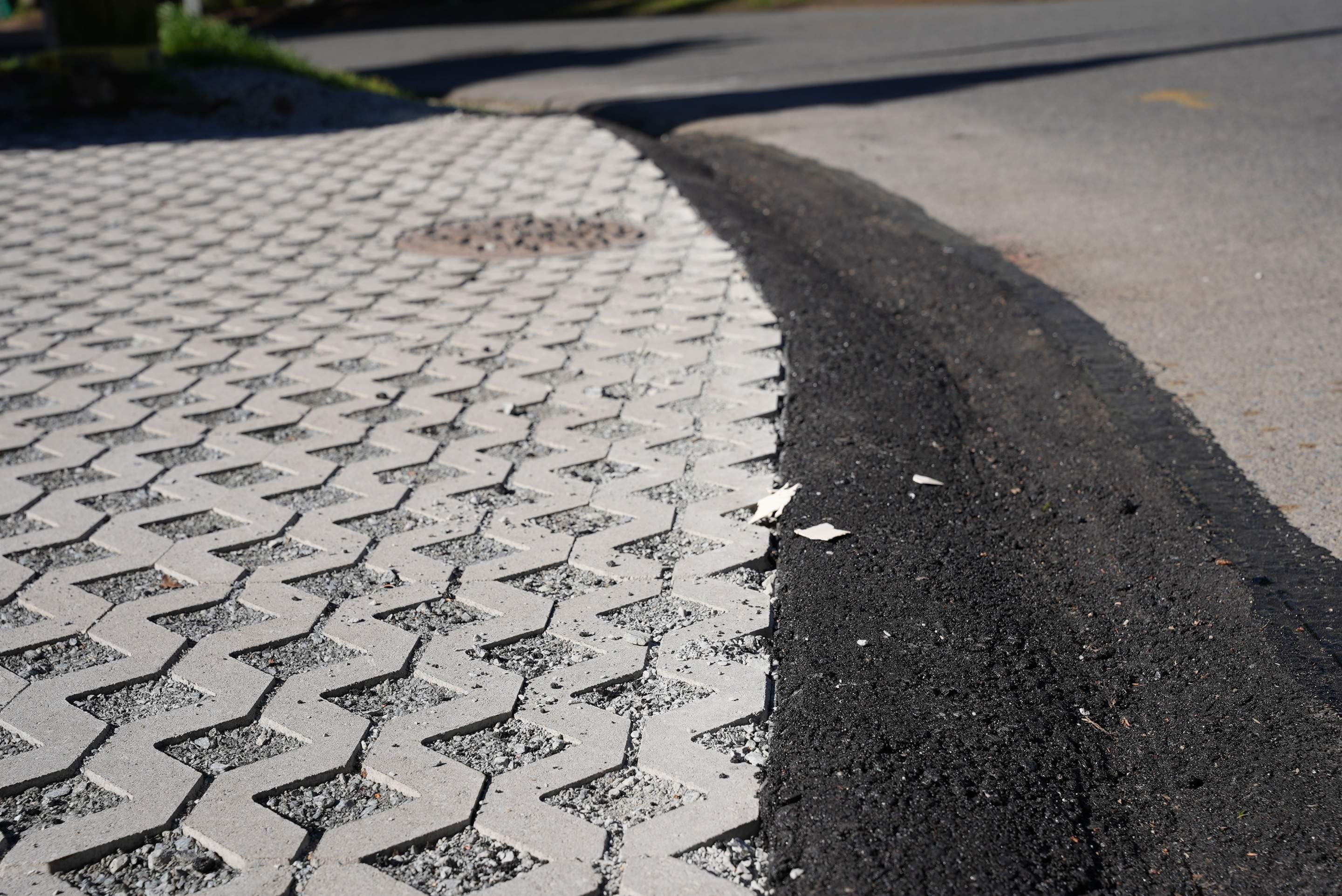 Russell | Turfstone Pavers Driveway  by Jireh Asphalt & Concrete Inc 