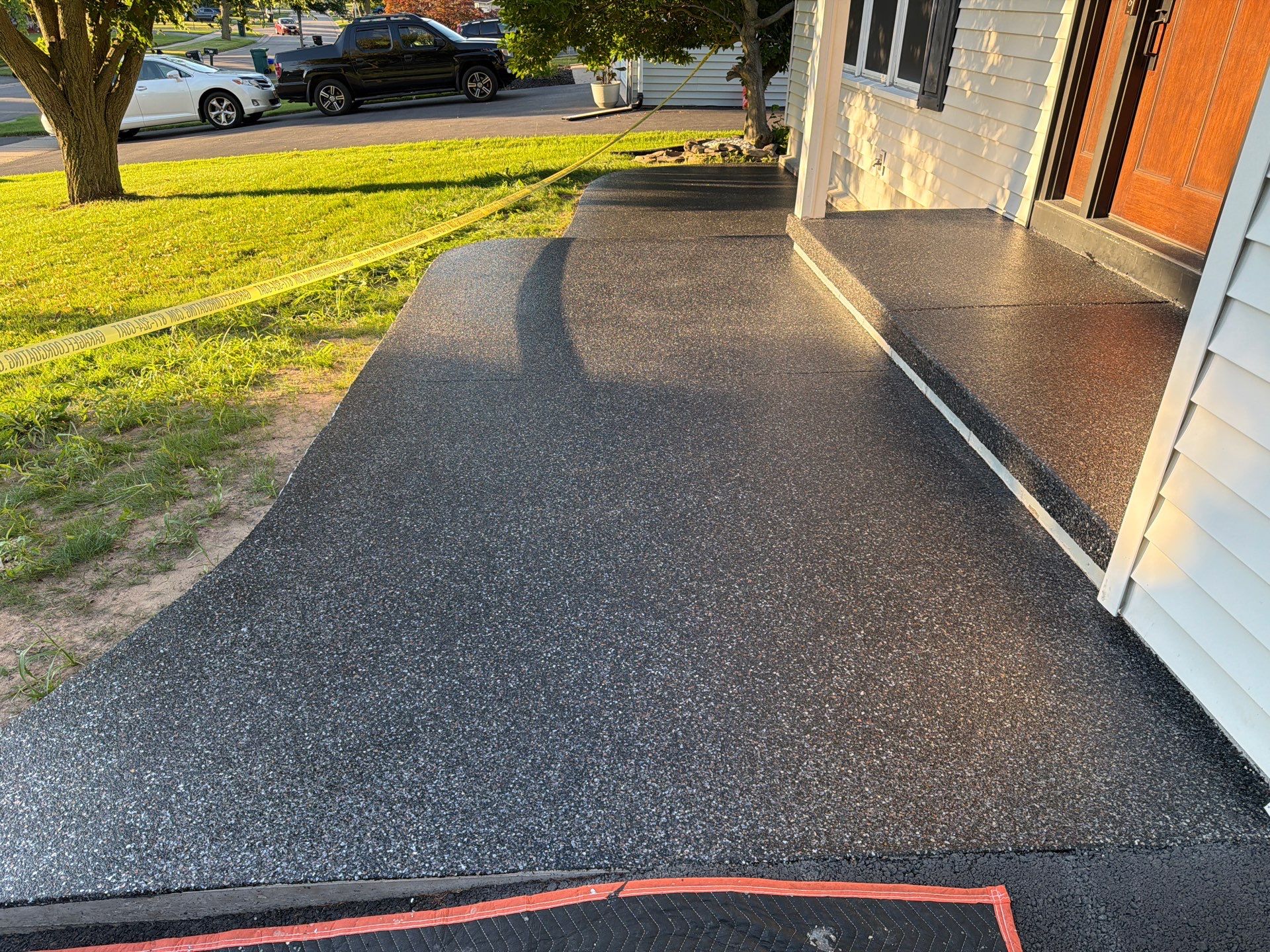 Vintage Galaxy Stoop Coating by NG Masonry & Construction LLC