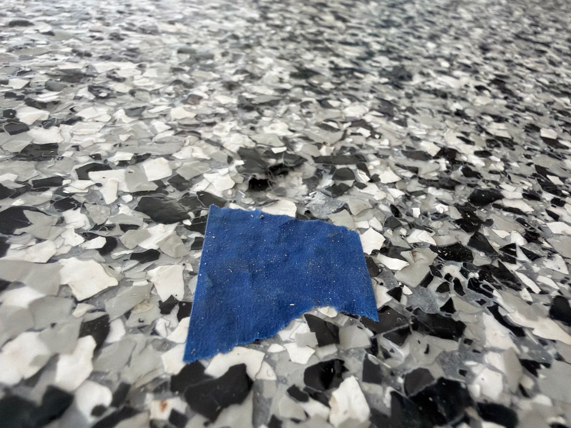 Concrete Patio Coating with Fuzzy Wool Finish in Sioux Falls by Select Painting, Coatings & Garage Cabinets