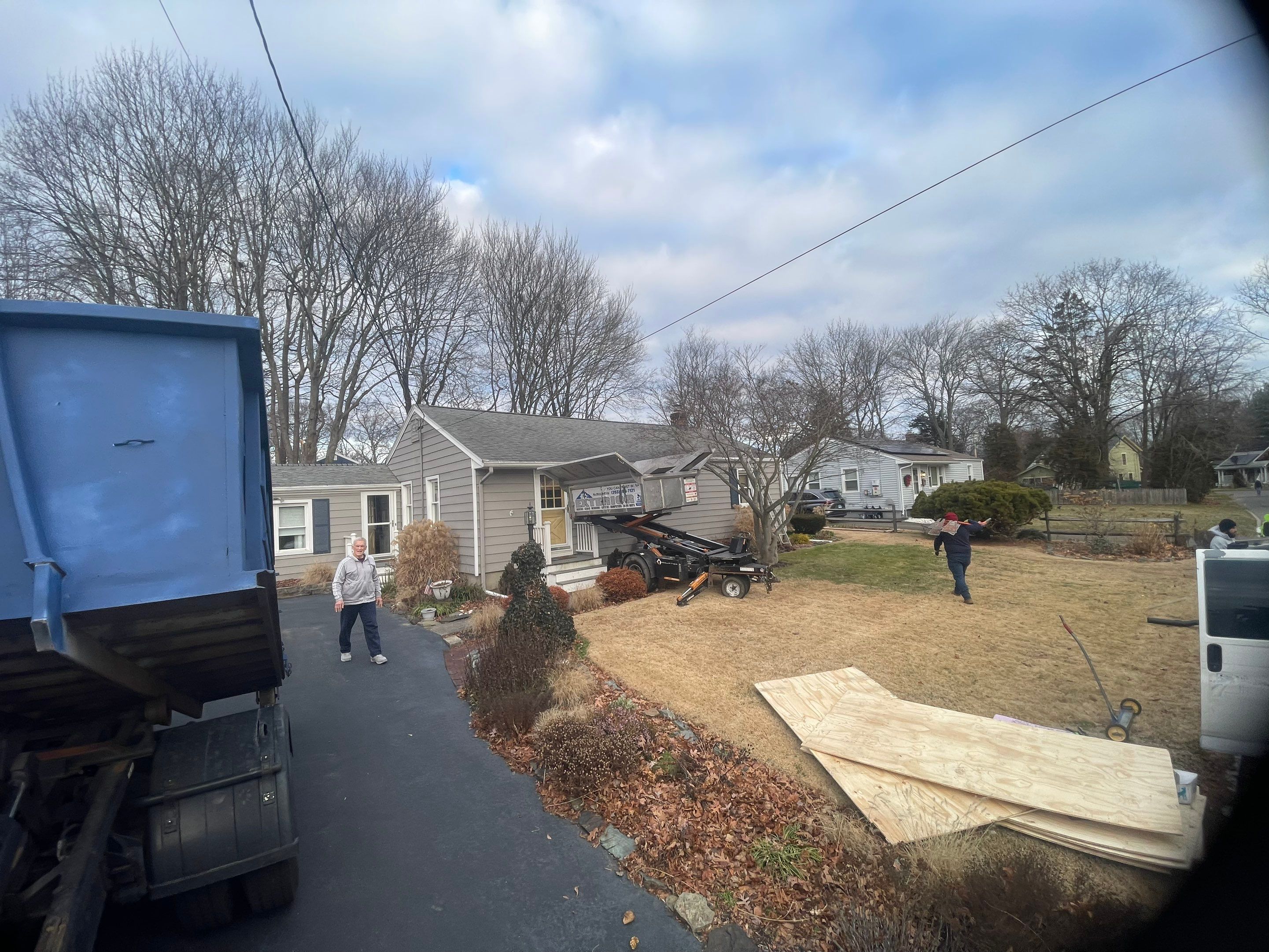 Residential Roofing Installation using Owens Corning Duration Onyx Black by A Plus Exterior