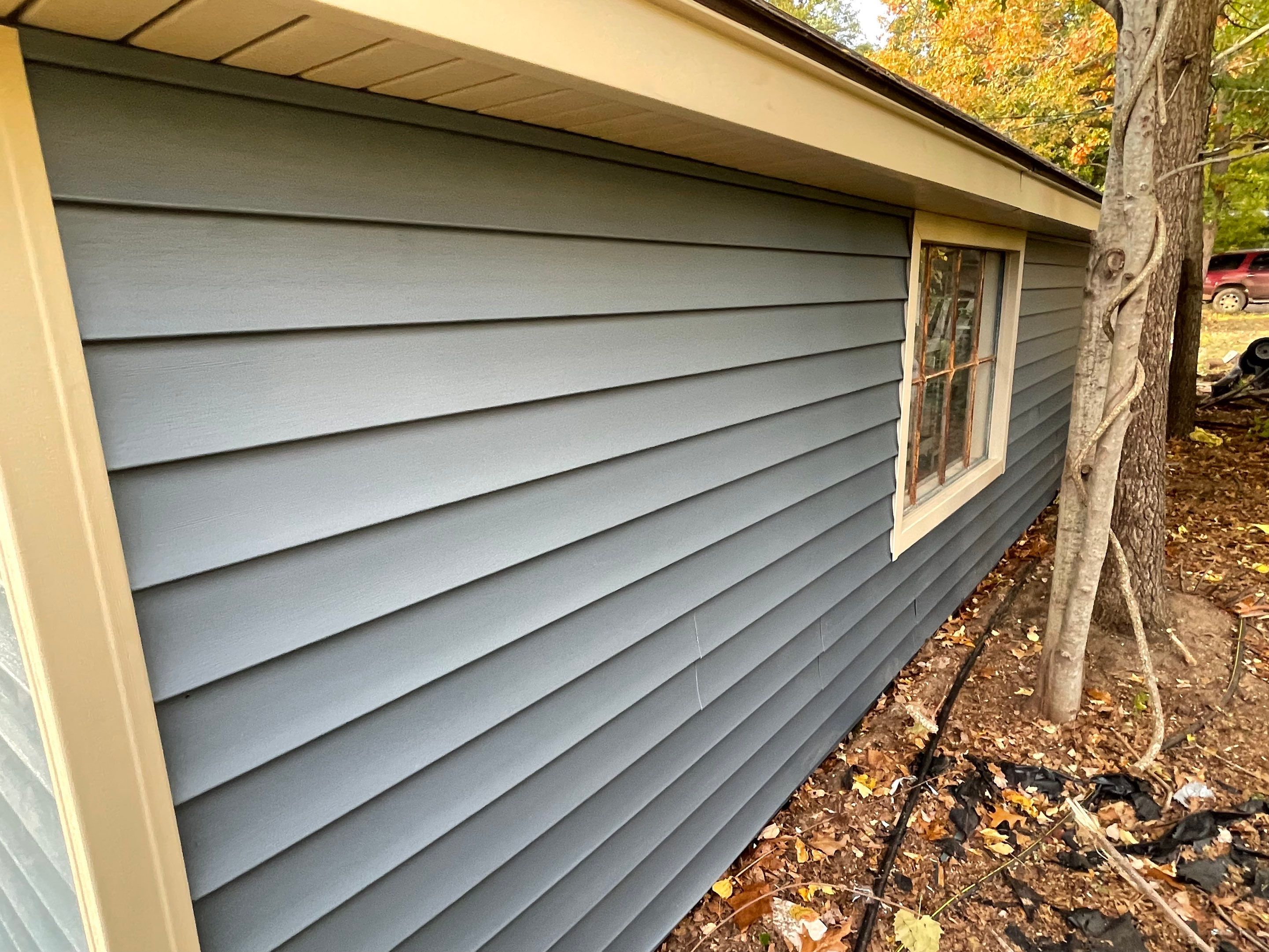CertainTeed Monogram D5 Pacific Blue + Cedar Impression Shake Driftwood Blend & Pacific Blue + CertainTeed Board & Batten Pacific Blue by 180 Contractors