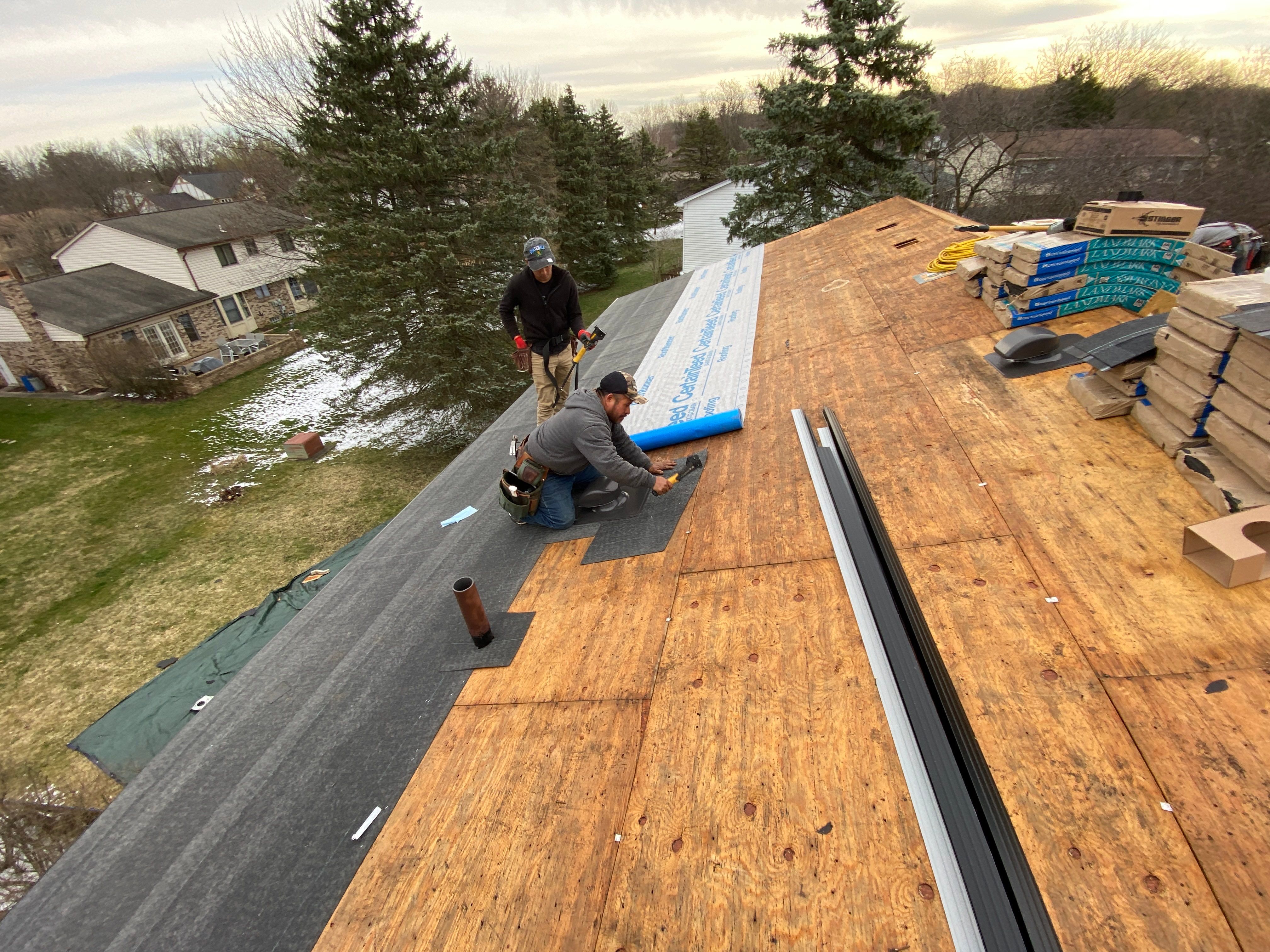Roof Replacement using CertainTeed Landmark by 180 Contractors