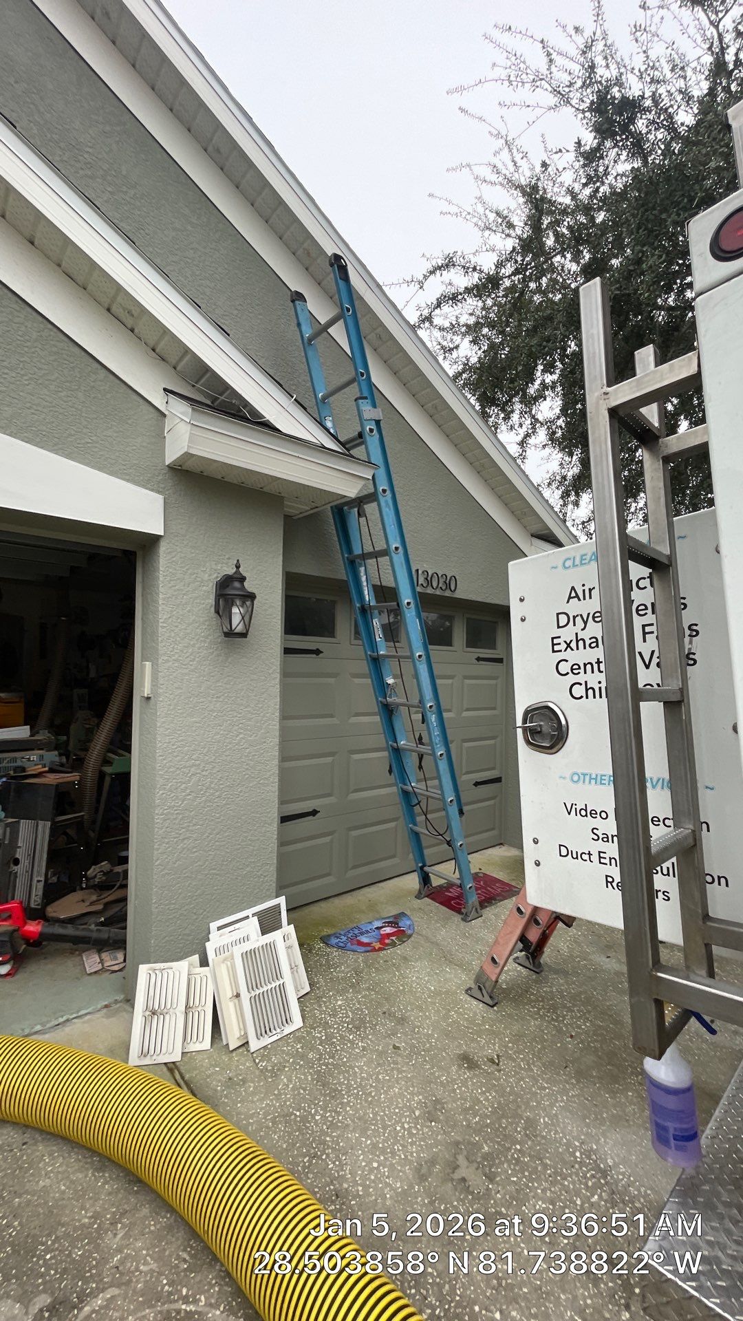 Air Duct and Dryer Vent cleaning in Clermont by Hygienic Air, Inc