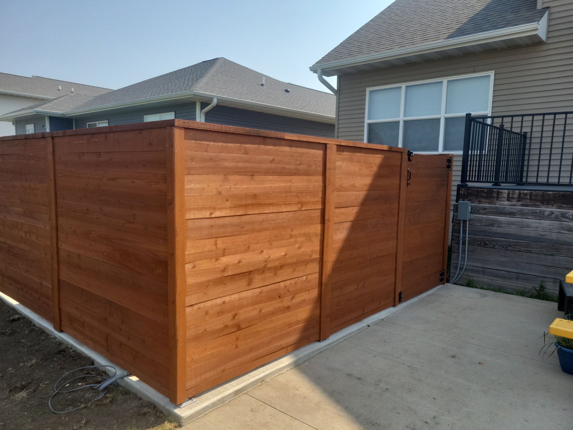 Project in Waverly by Perfect Picket Fence and Stain