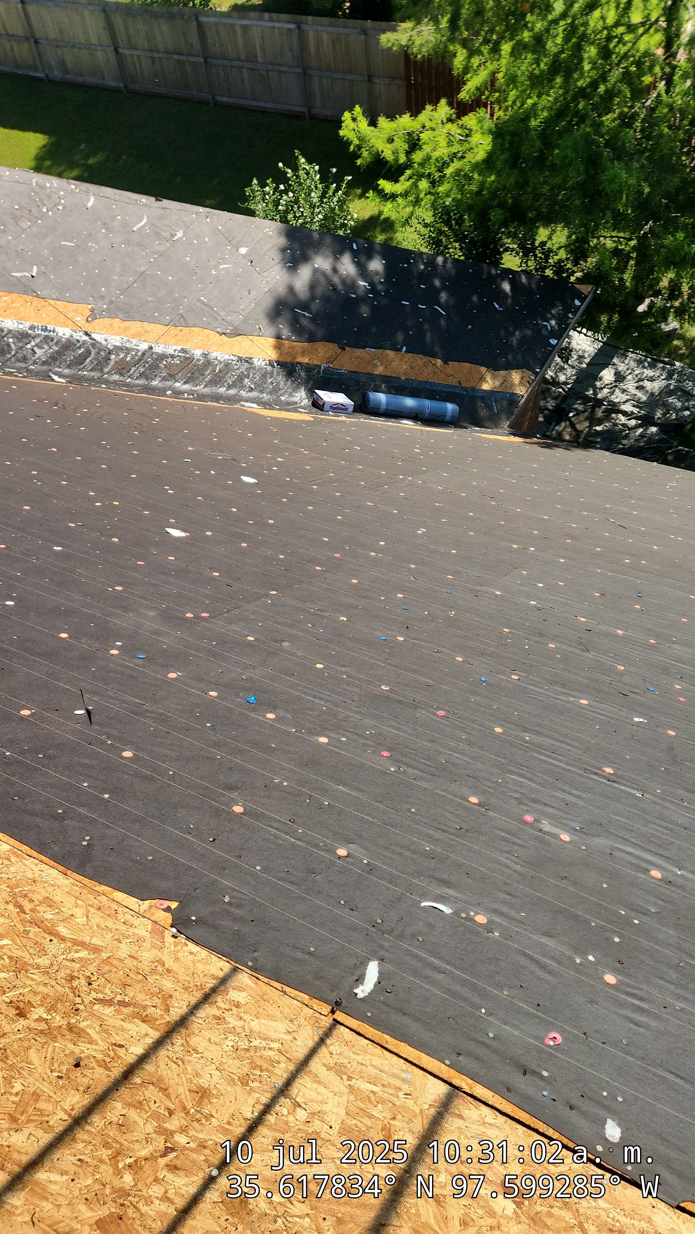 Residential Roofing Installation using GAF by Castillo Roofing