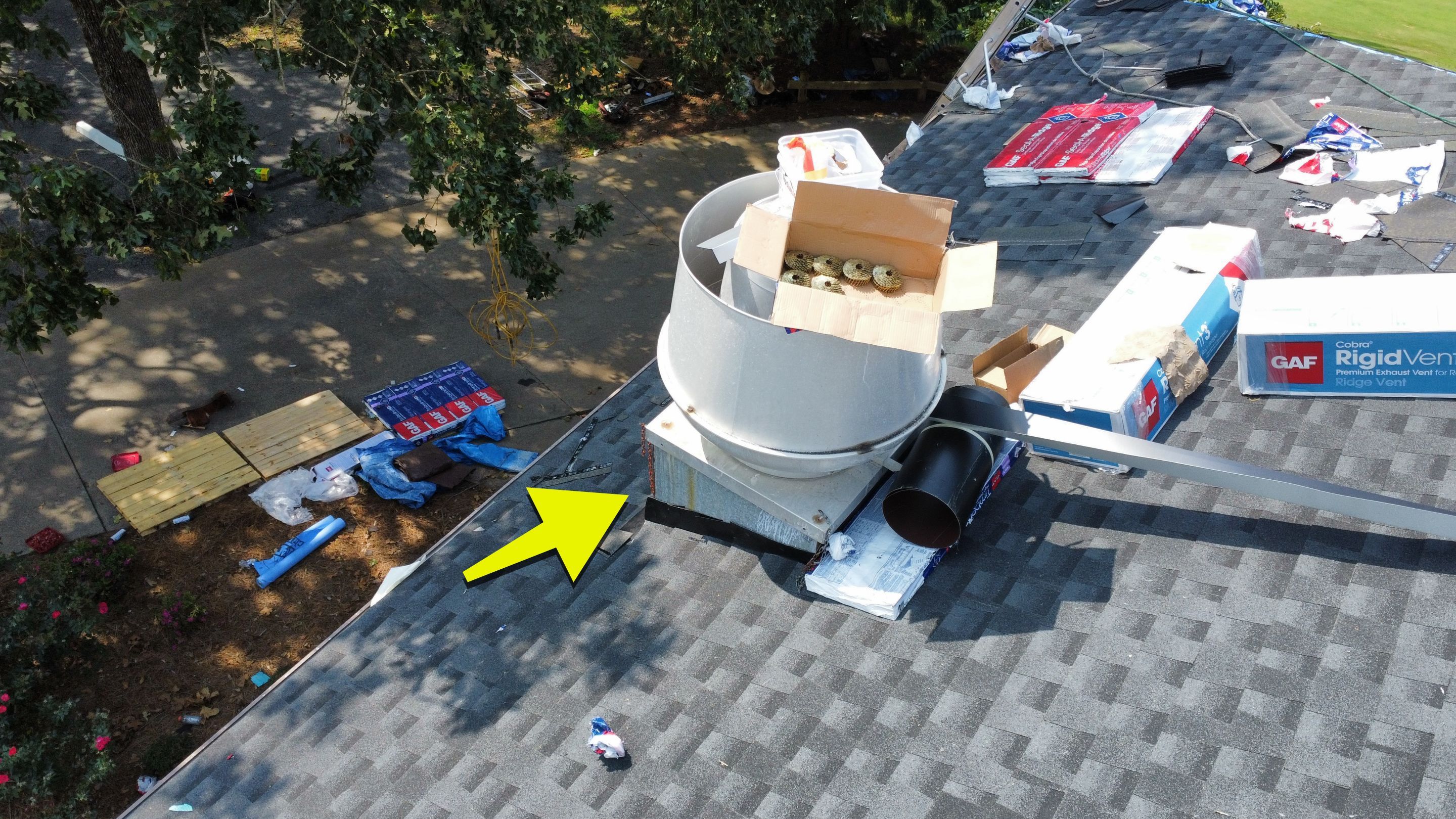 Country Club Roofing Installation by Reset Roofing