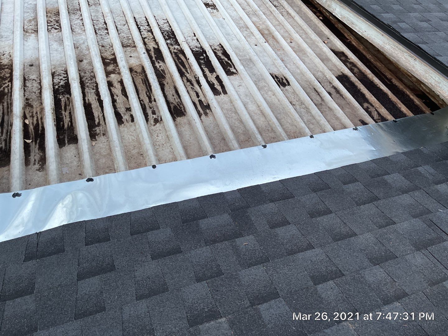 Historical Home needed a full decking and new roof by First United Roofing & Construction
