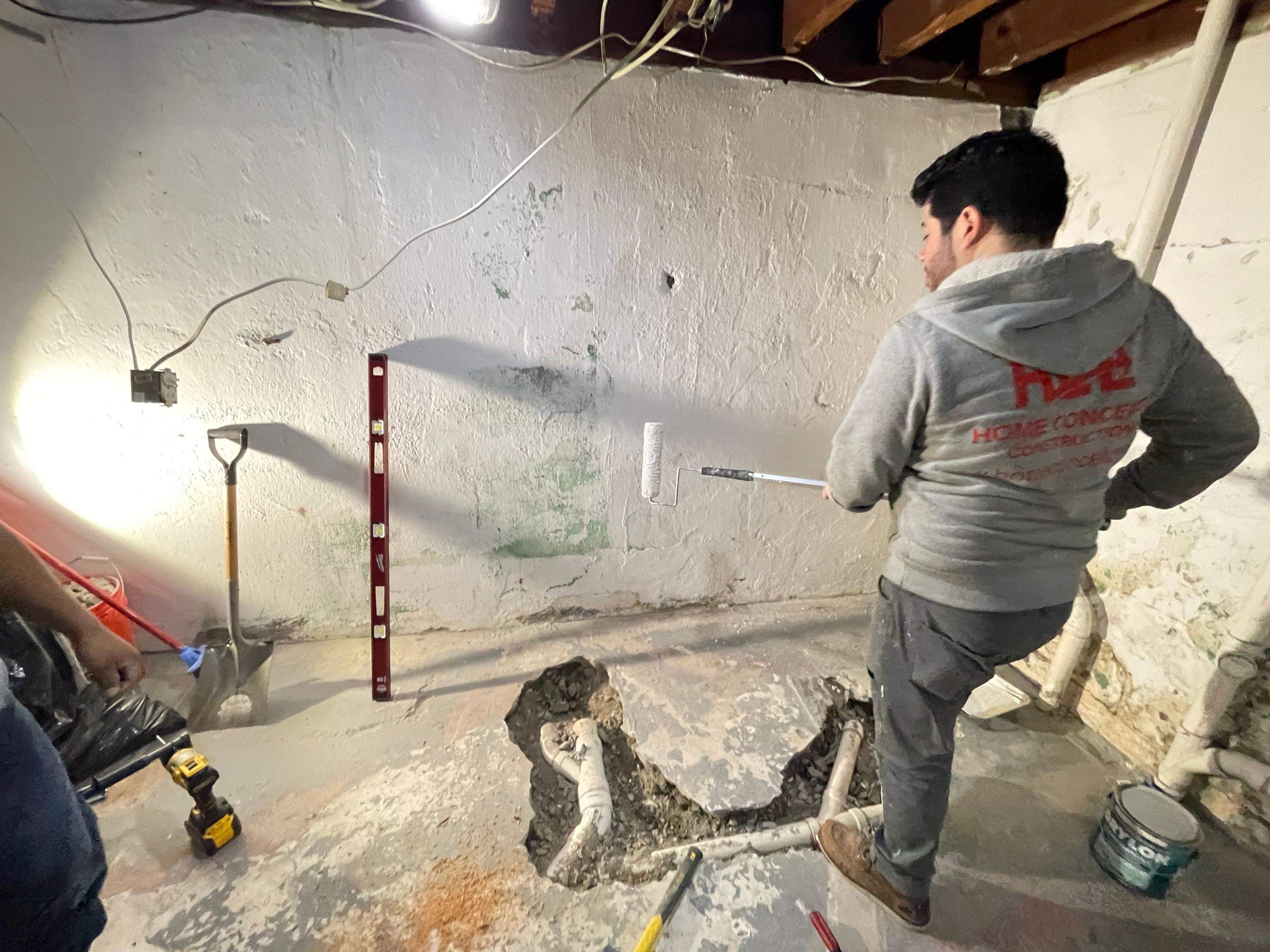 Bathroom Remodel using Tile by Home Concepts Construction