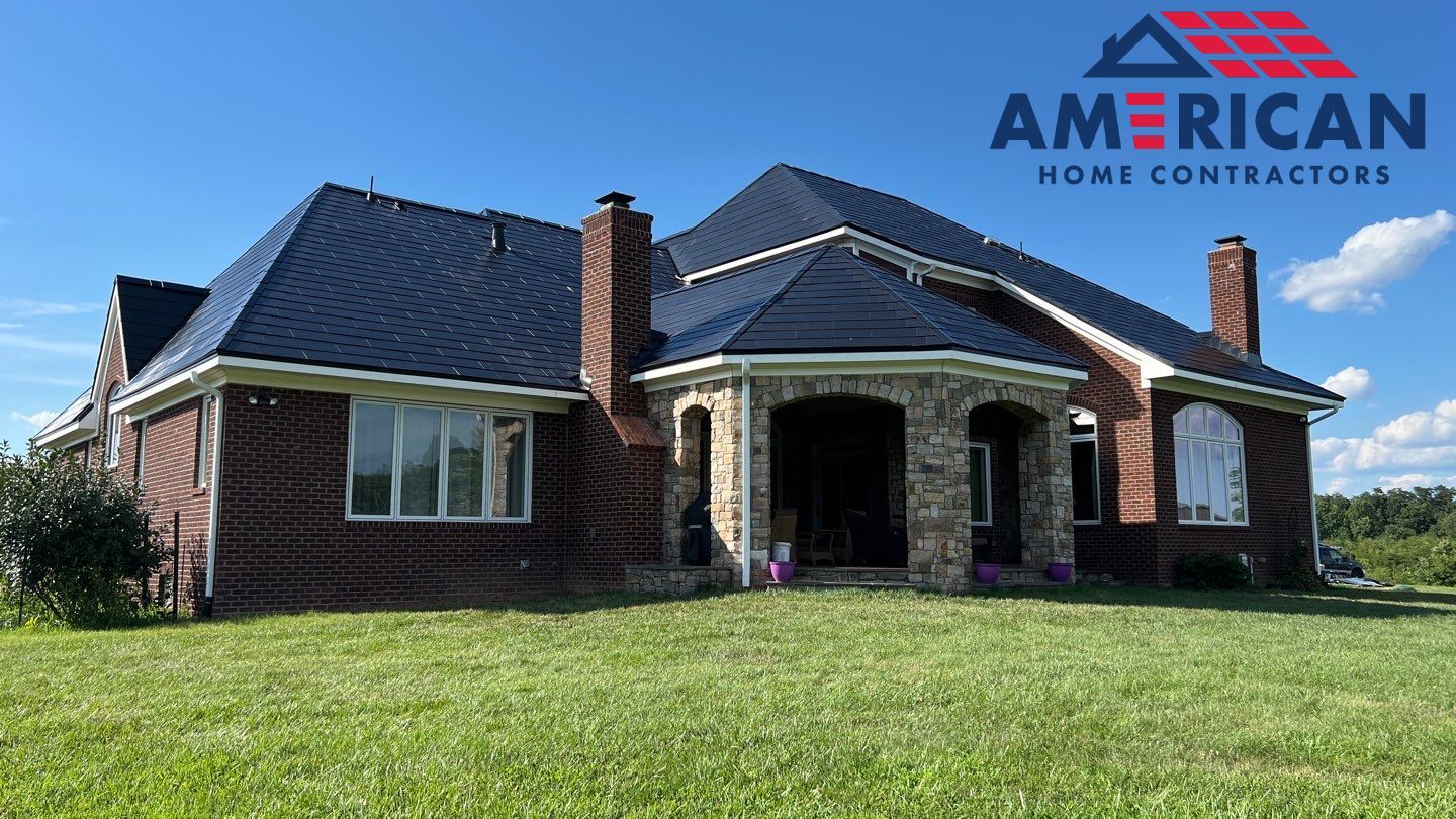 Tesla Solar Roof Manassas, VA by American Home Contractors