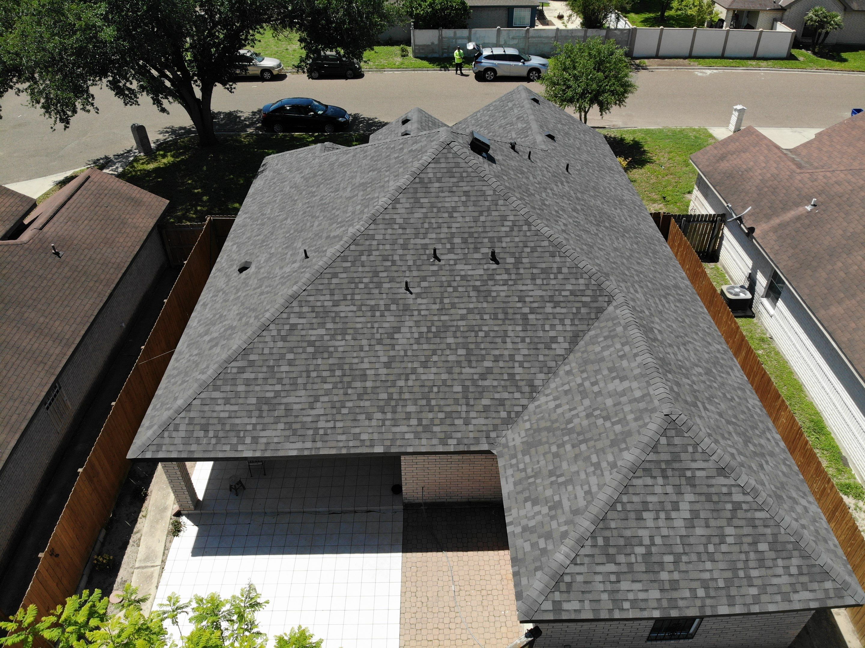 Project in Mcallen by Bison Roofing  