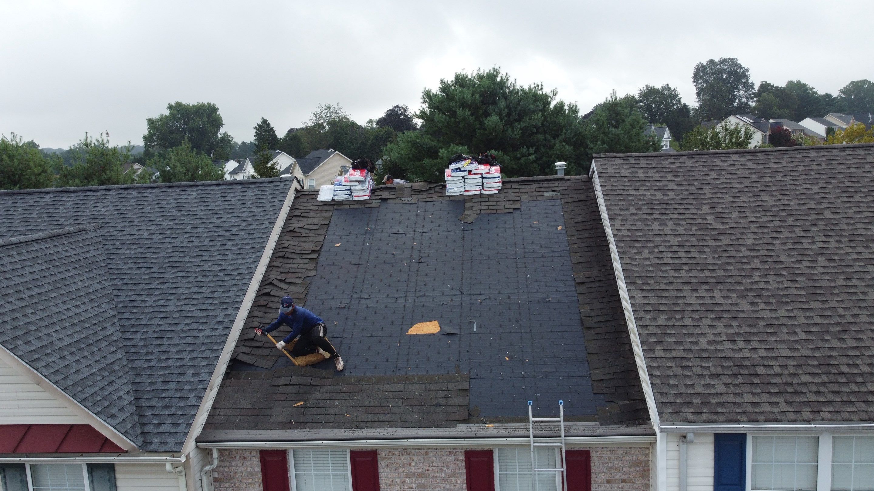 Residential Roofing Installation using GAF Timberline HDZ by Matter Roofing & Construction