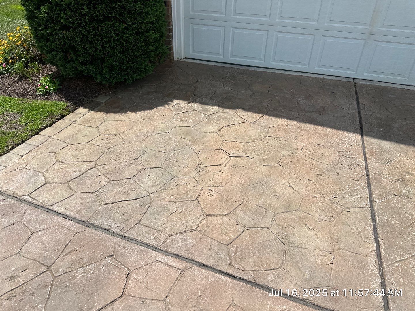 Paver Driveway using Concrete Sealant by DuraSeal