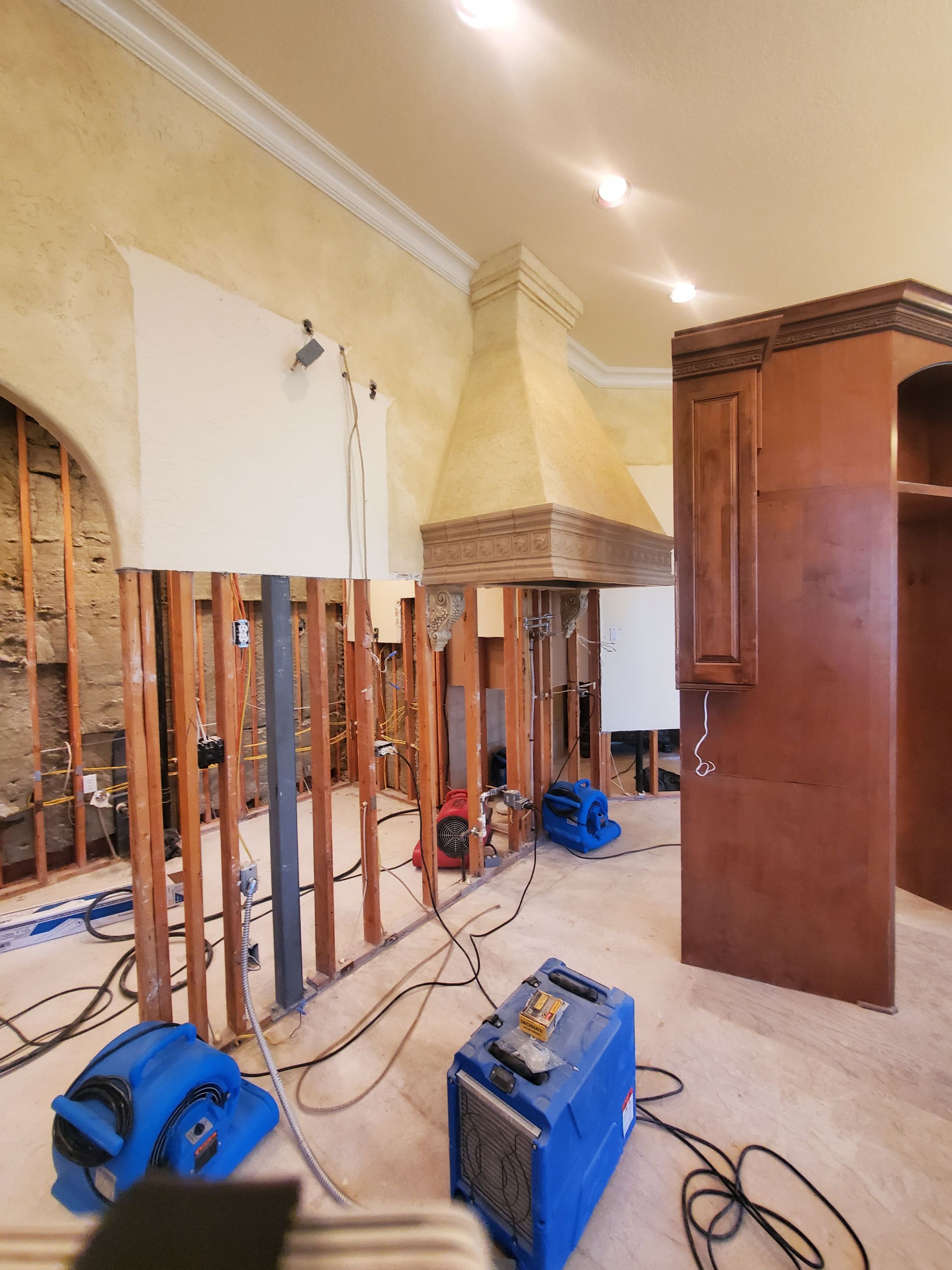Property Affected by Severe Water Damage by Construction Now LLC