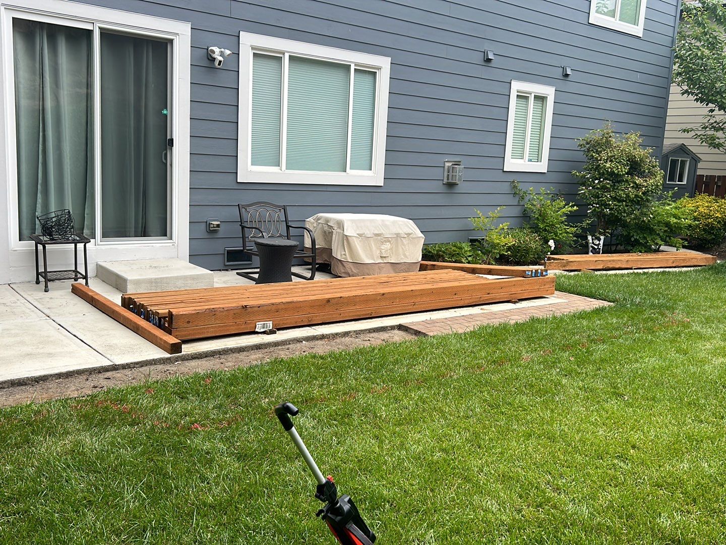  Amy | Stamped Finish Patio, Concrete Project by Jireh Asphalt & Concrete Inc 