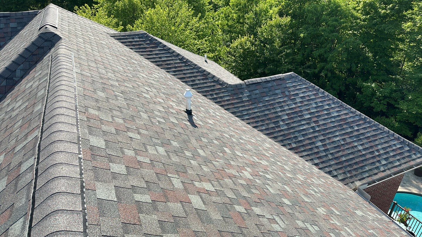 Residential Roofing Installation using Duration Series Shingles - Colonial Slate by RoofX 