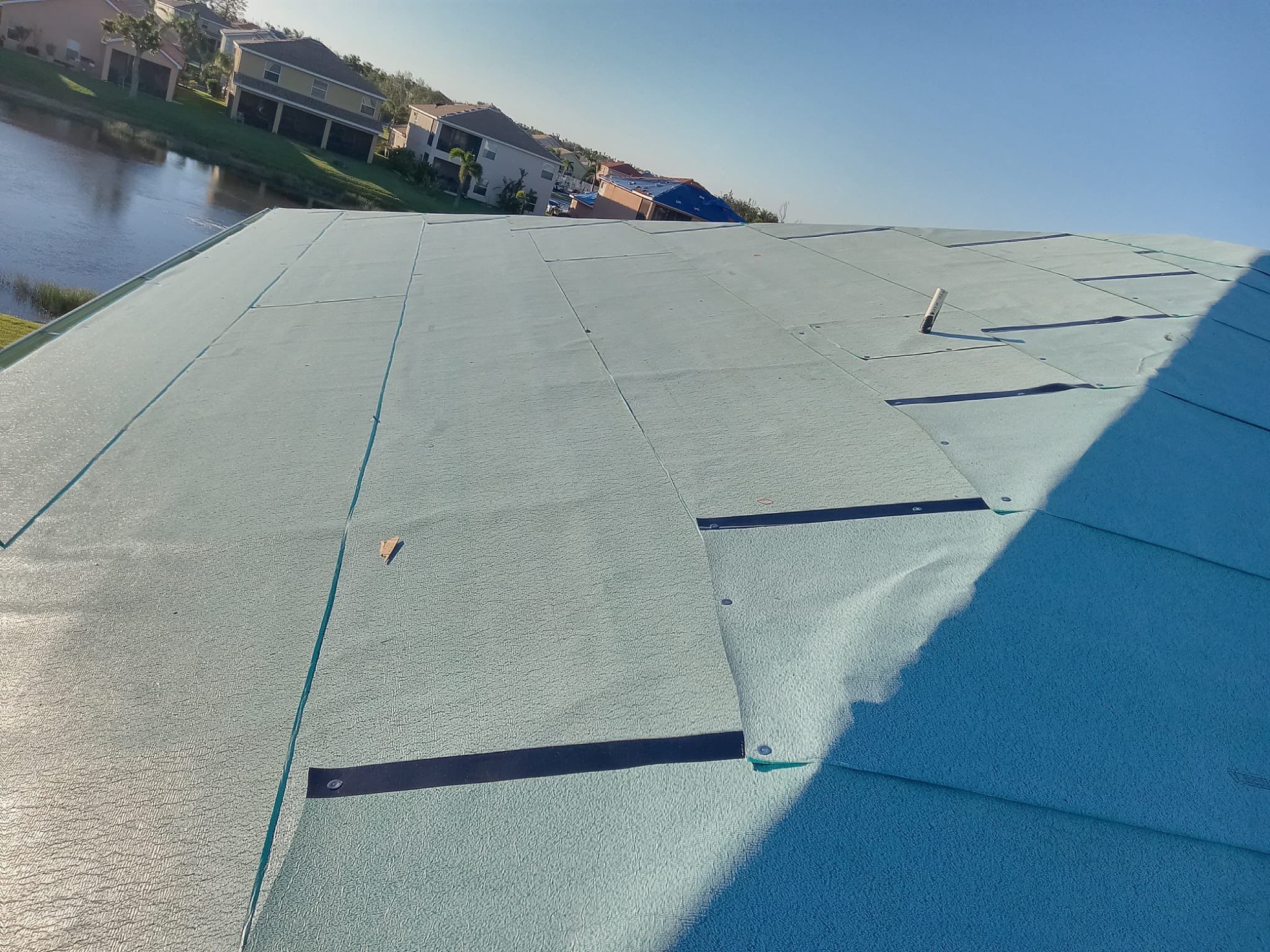 Residential Roofing Installation using Westlake (Boral) Stone Coated Steel by Four Peaks Roofing