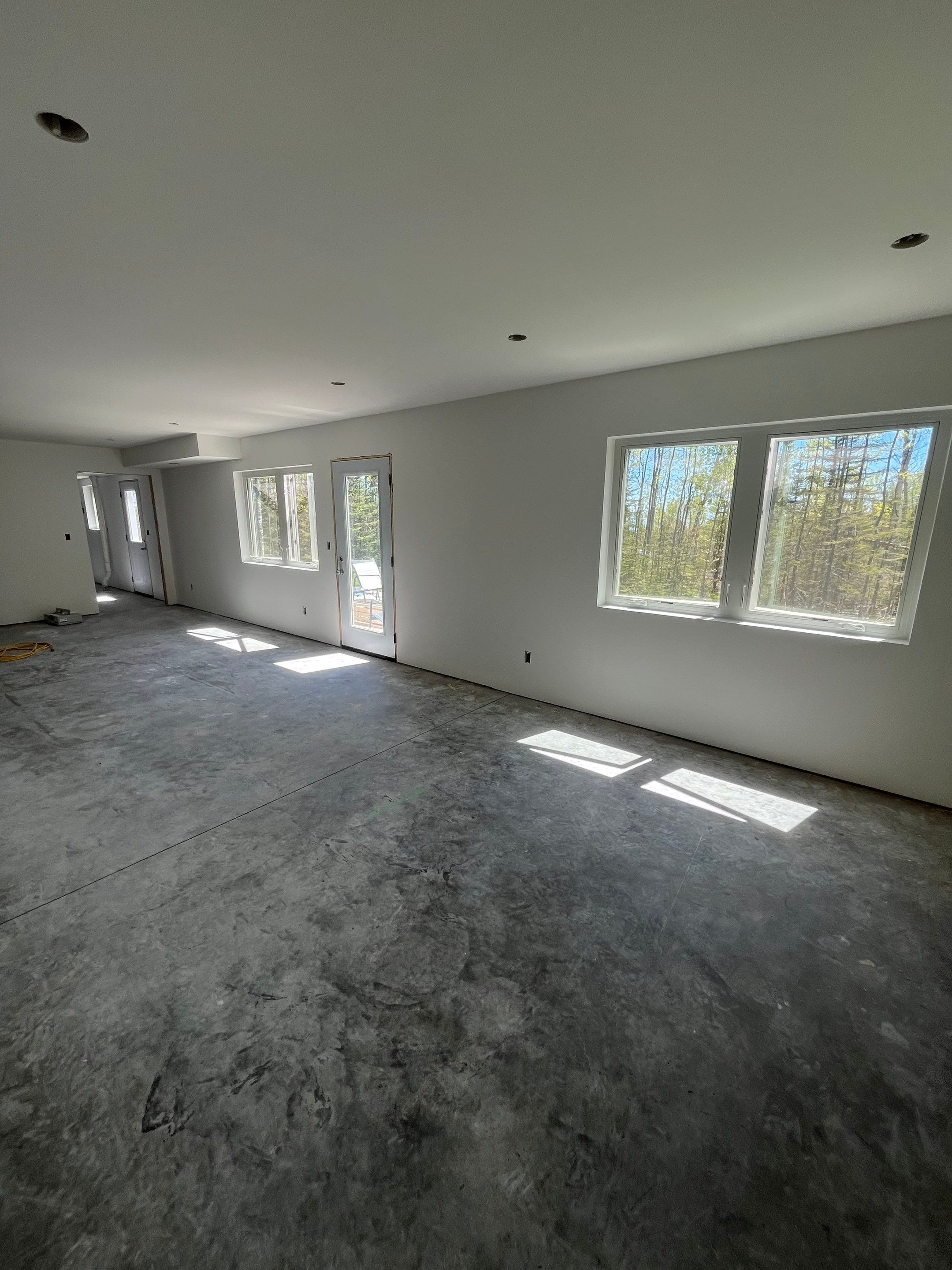Project in Grand Marais by Senty Drywall LLC