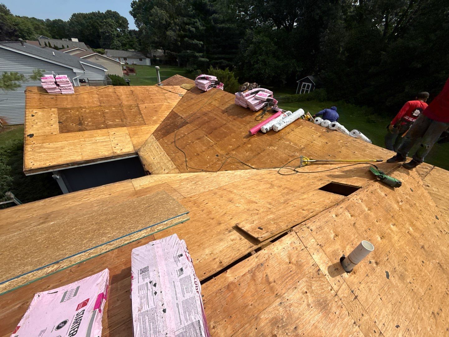 Roof Replacement using Owens Corning Tru Definitions by 180 Contractors