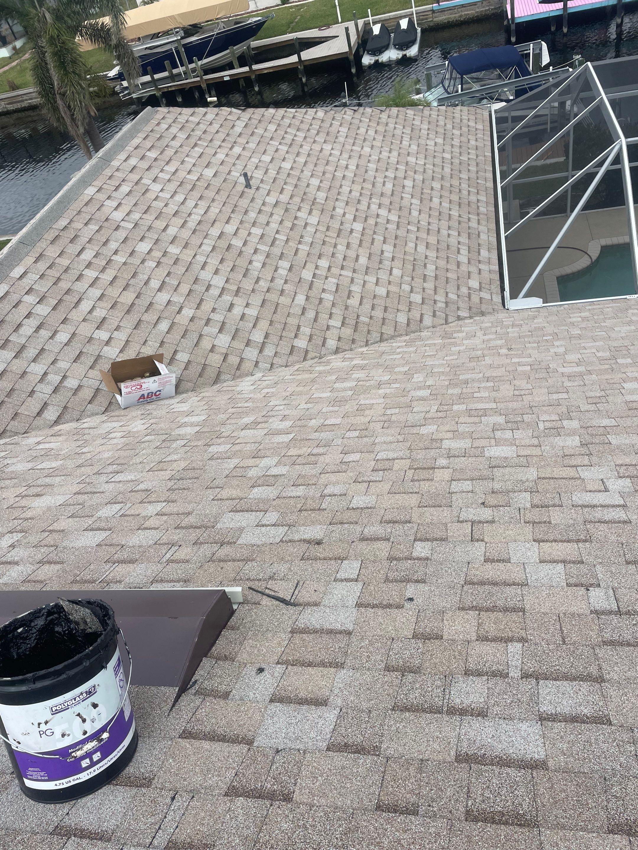 Residential Roofing Installation using Owens Corning Duration Shingles by Four Peaks Roofing