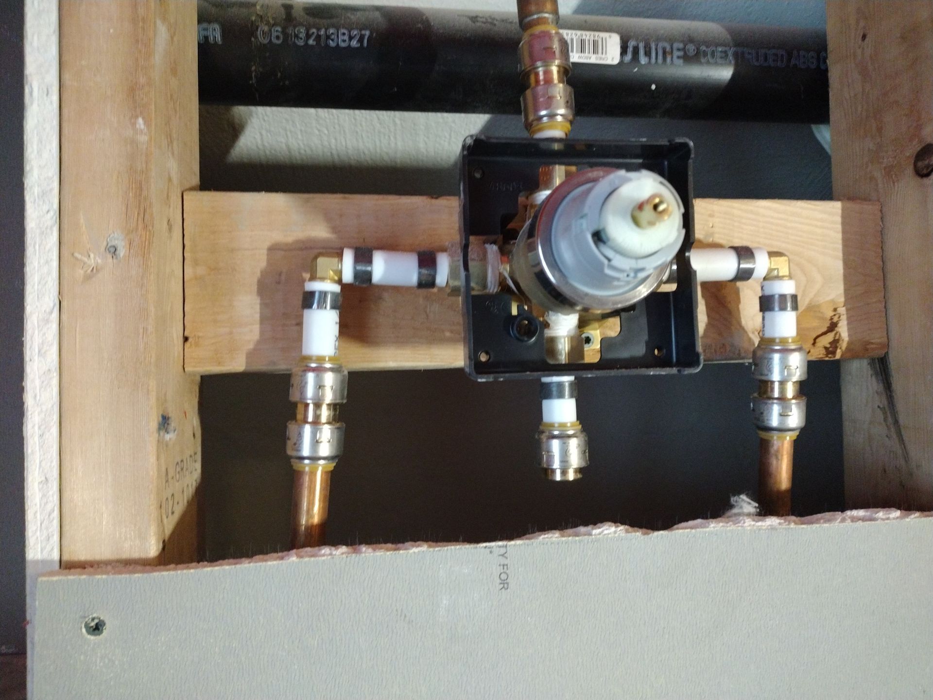 Shower Remodel & Ceiling Restoration – Correcting Water Damage and Rebuilding Right by Johnny Five Construction 