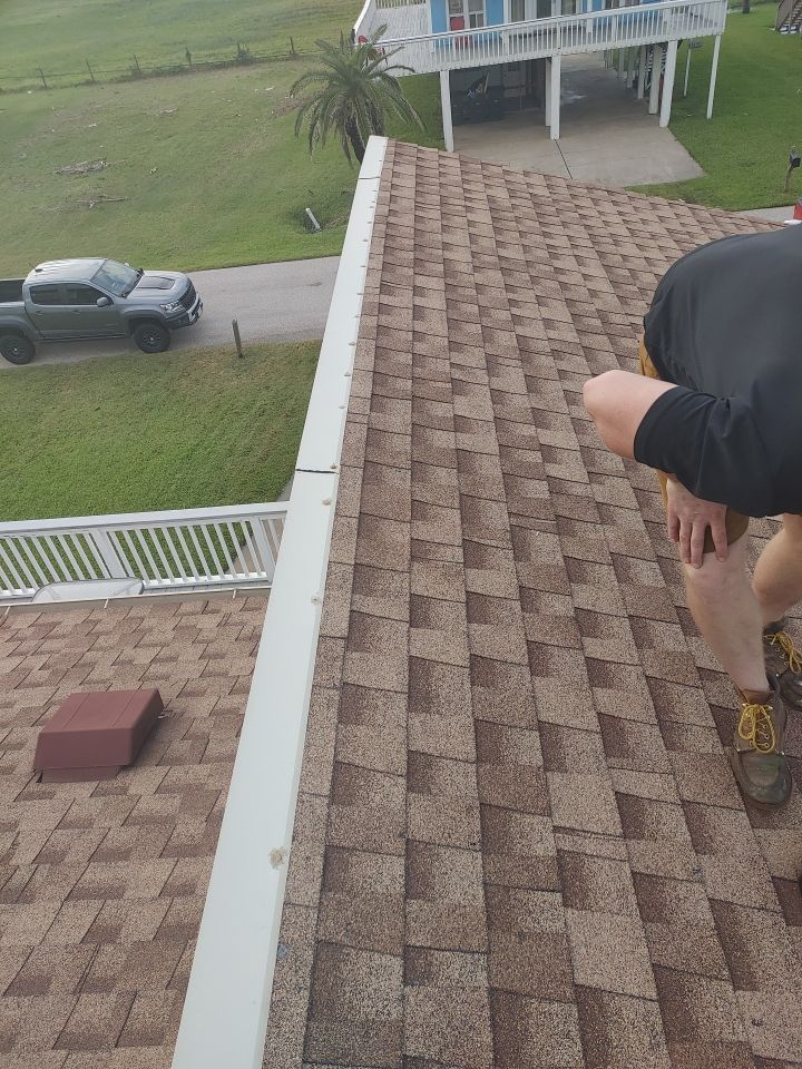 Residential Roof Replacement in Galveston using GAF Products by Elite Roofing LLC