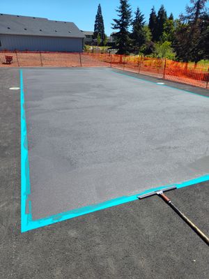 Basketball and Deck Coating