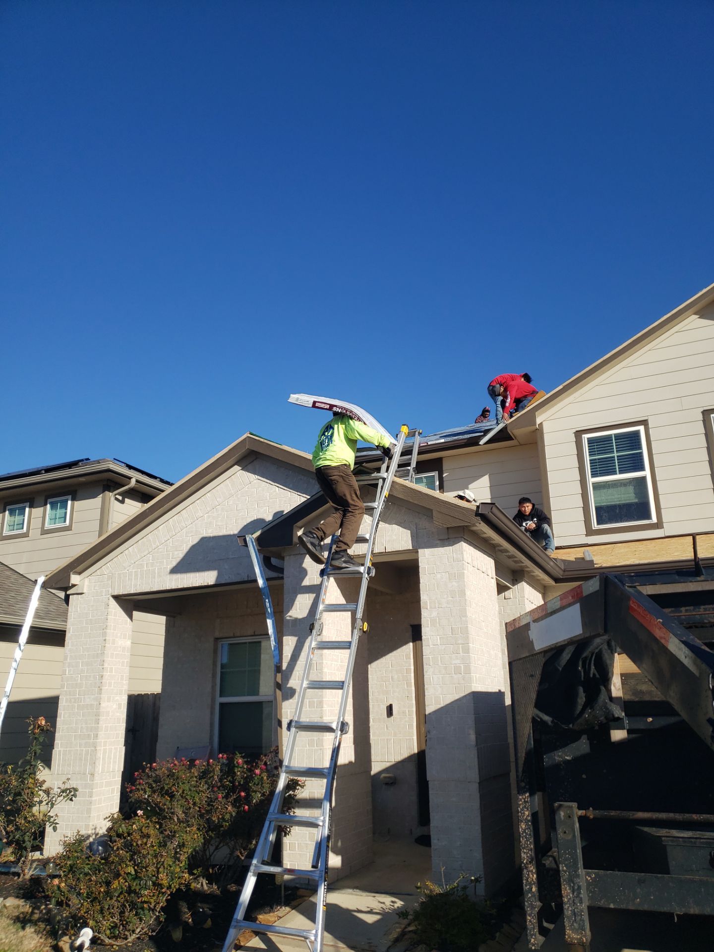 Residential Roof Replacement using GAF - NATURAL SHADOW - WEATHERED WOOD by Elite Roofing LLC