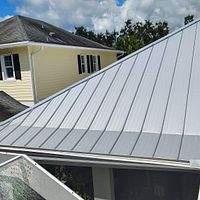 24ga 1.5" Mechanical Seam Mill Finish by Total Roofing System The Metal Roof Experts
