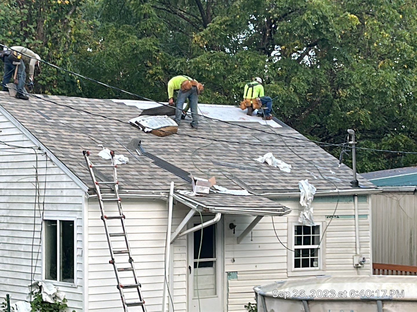 Residential Roofing Installation using Performance Shingles by Mr. Roofer