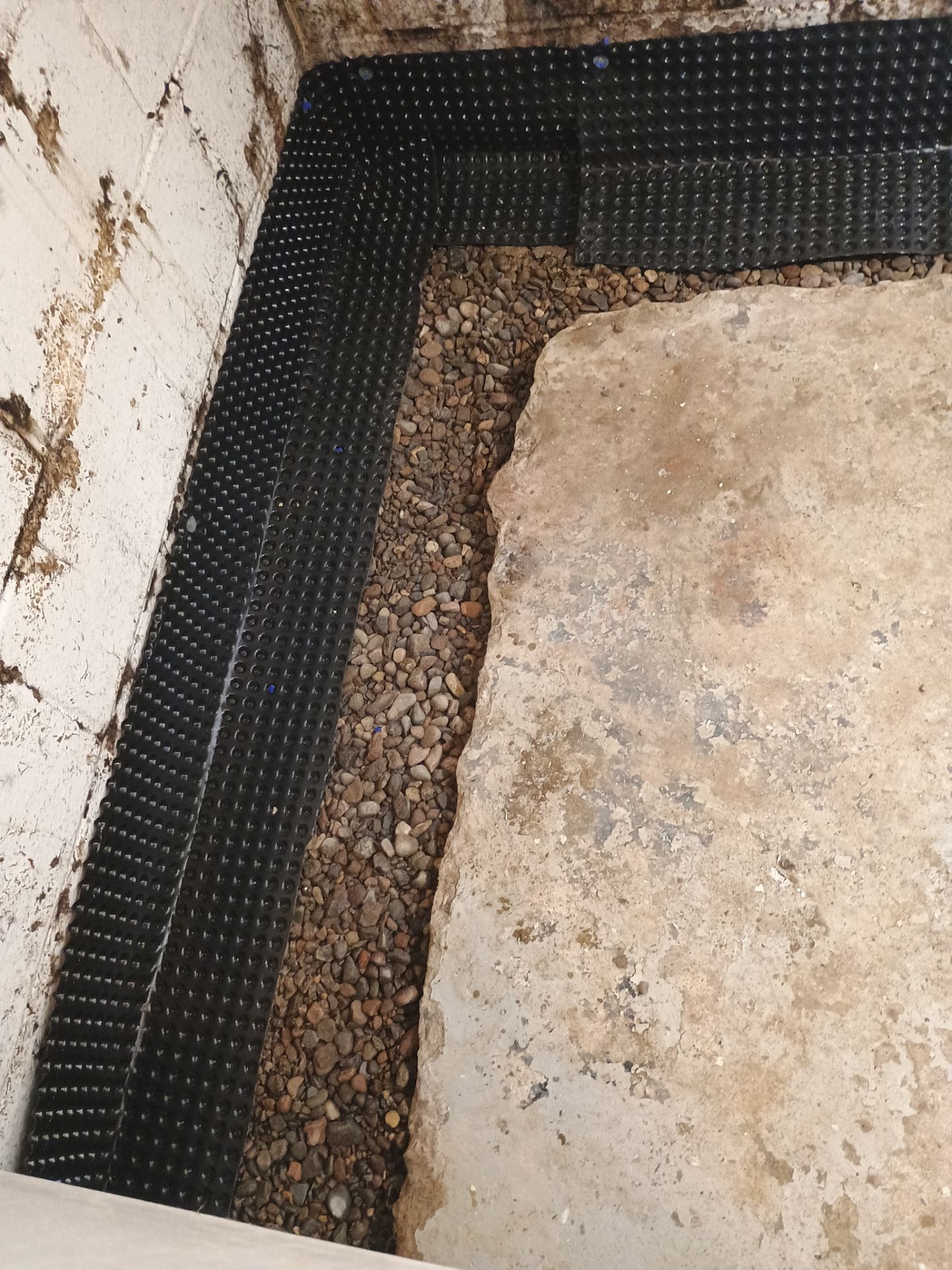 Drain Tile in Columbia Heights by Waterproofing Northeast