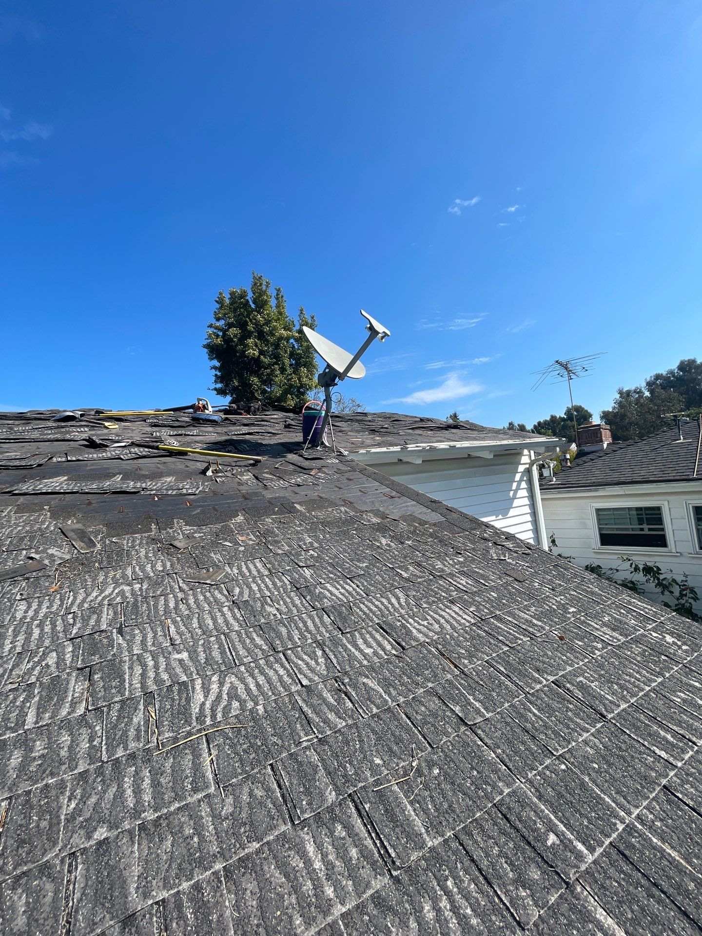 Residential Reroof in Brentwood by Hull Brothers Roofing