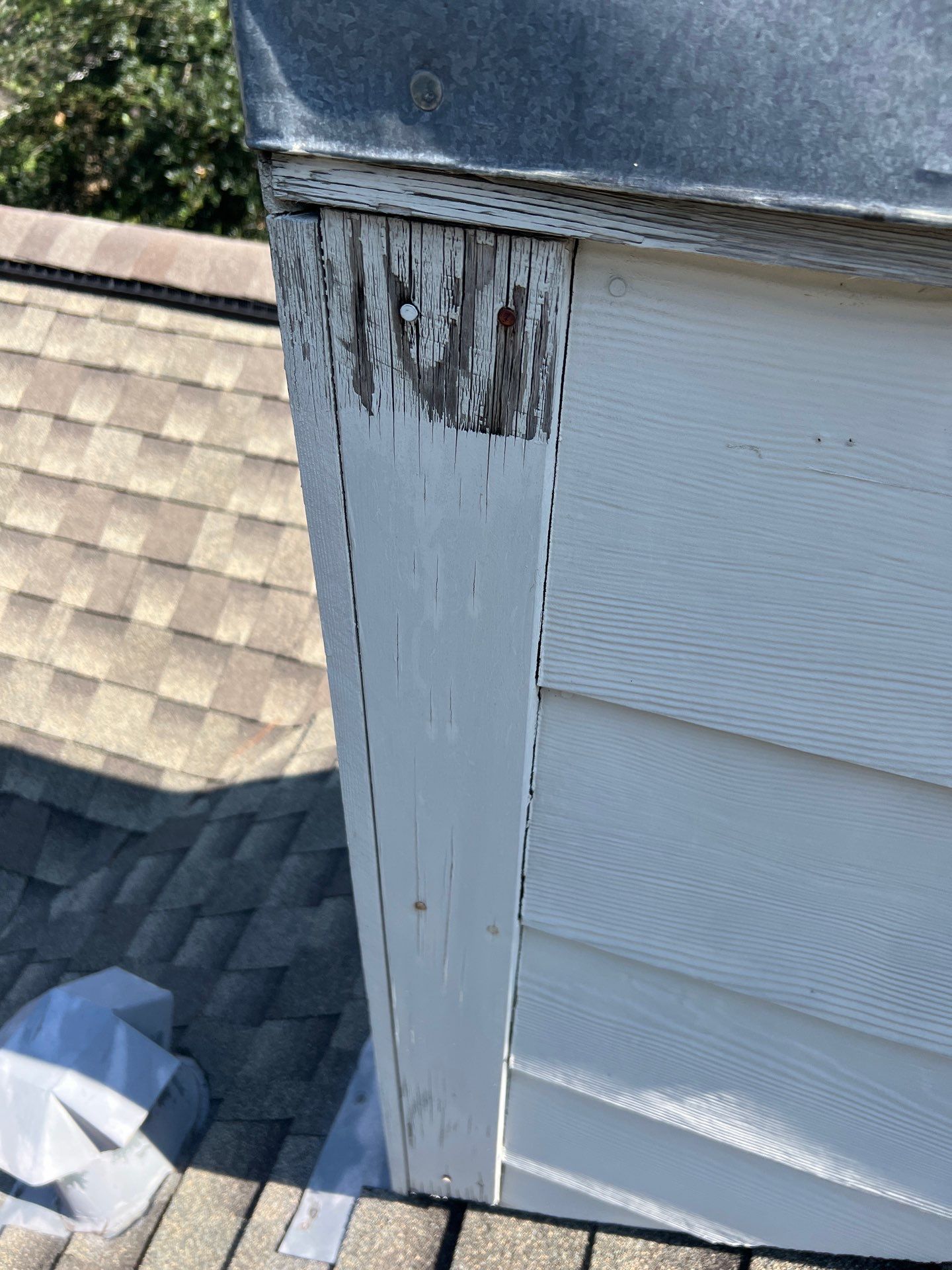 Hail Damage using Metal by Roof Repair Company