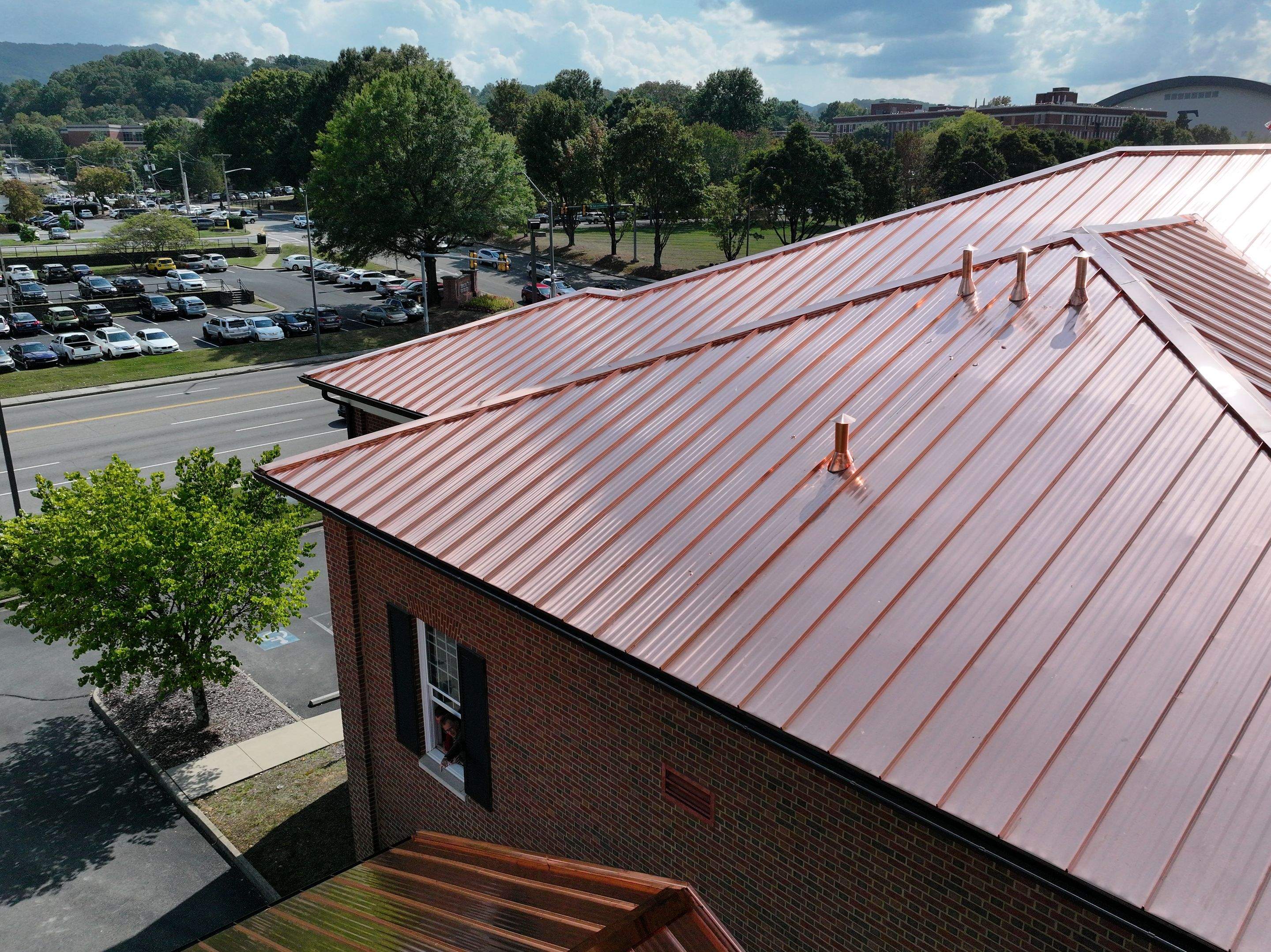 Elizabethton Federal Bank - Real Copper by Omnia Roofing
