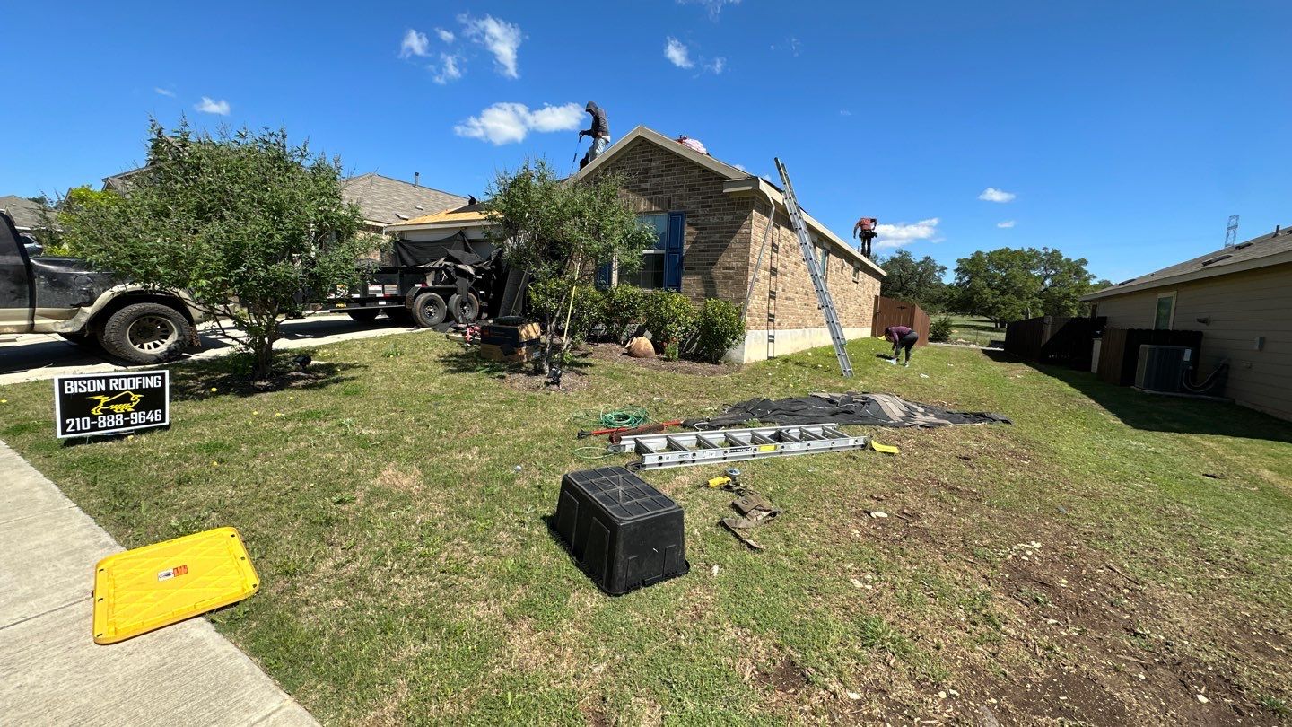 Bulverde Roof Project by Bison Roofing  