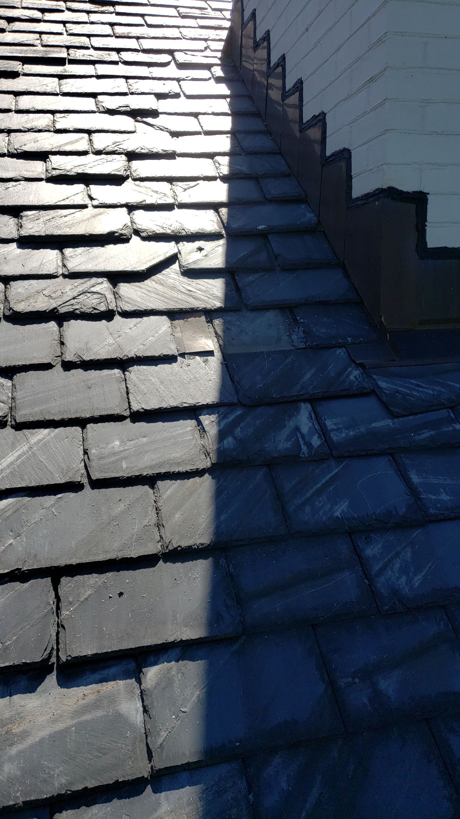 Slate repair in Guilford by Roof Right Inc