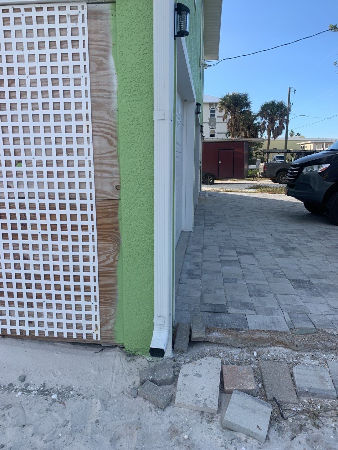 Splash Guard System Installed in Fort Myers FL by Gutter Professor by Gutter Professors