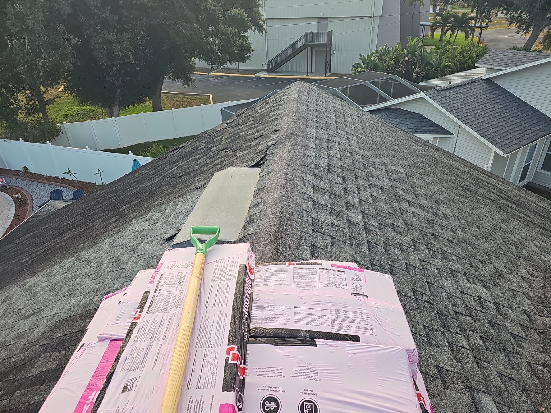Project in Pinellas Park 33781 by Mitchell Roofing Company LLC 