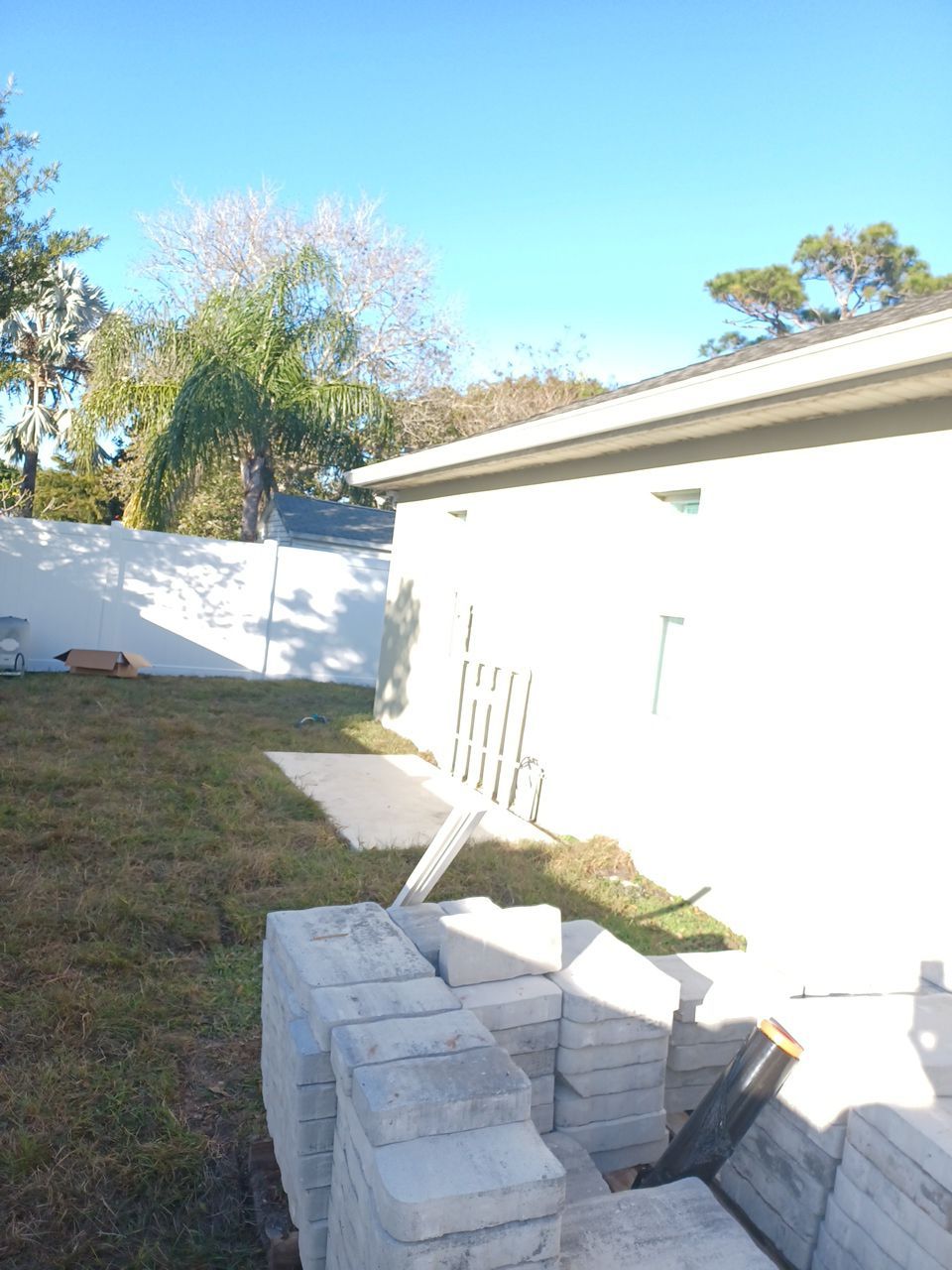 Venice, FL 6 ft. Tall White Vinyl Privacy Fence  by Asap fence and gates, LLC