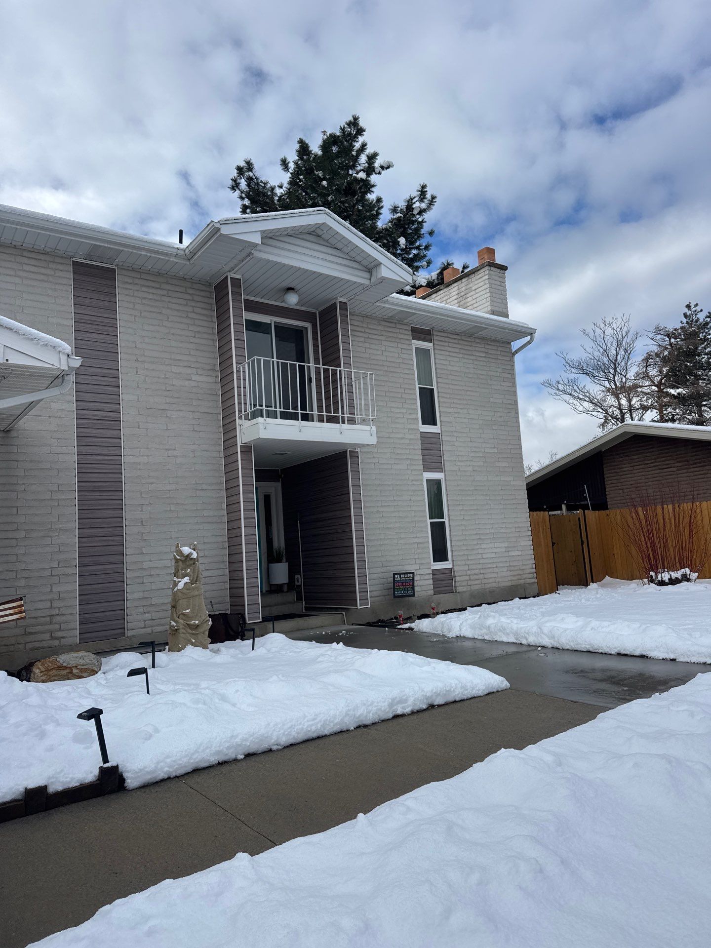 Project in Cottonwood Heights by Master Rain Gutters.
