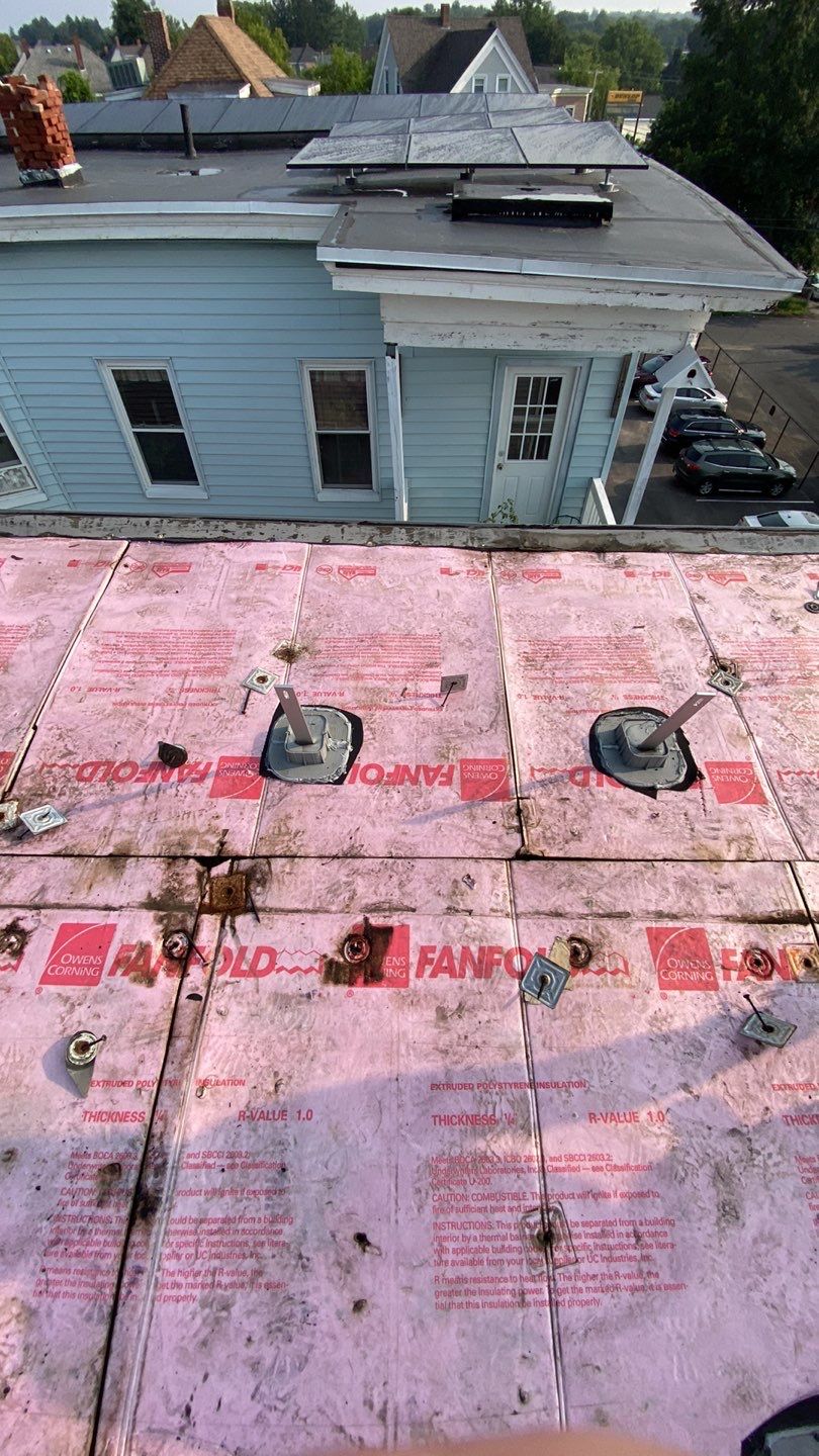 Residential Roofing Installation using EPDM/Rubber by Sensible Home Solutions