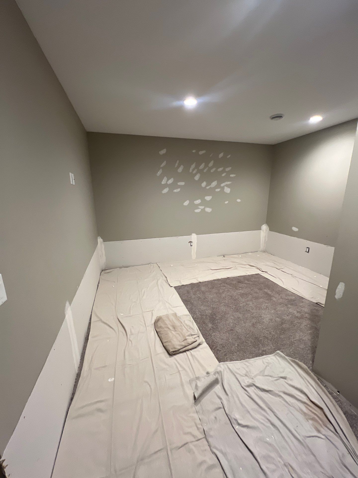 Basement Restoration & Repaint by Grandview Painting