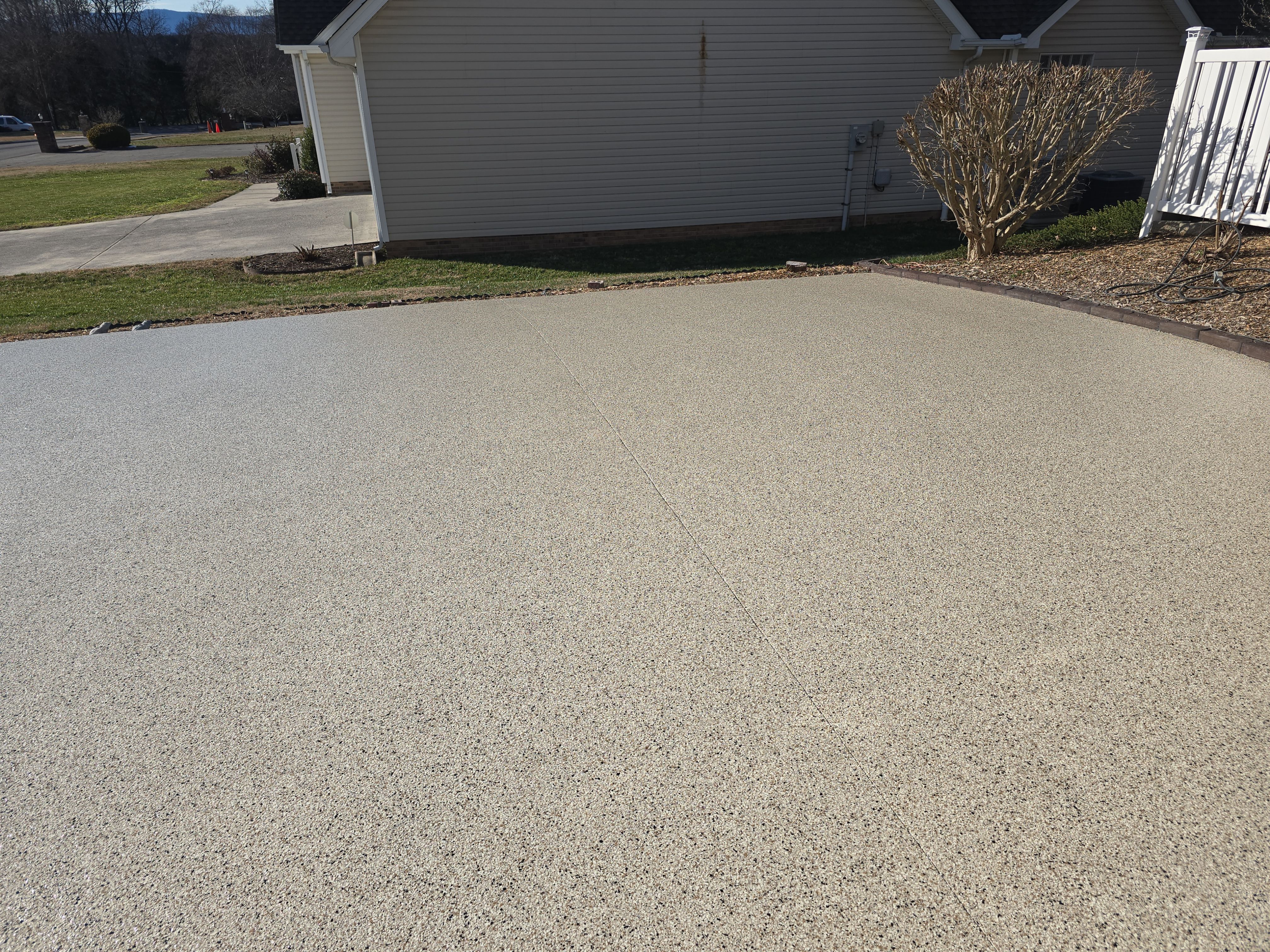 Driveway & Sidewalk using Desert by Elite Floor Solutions